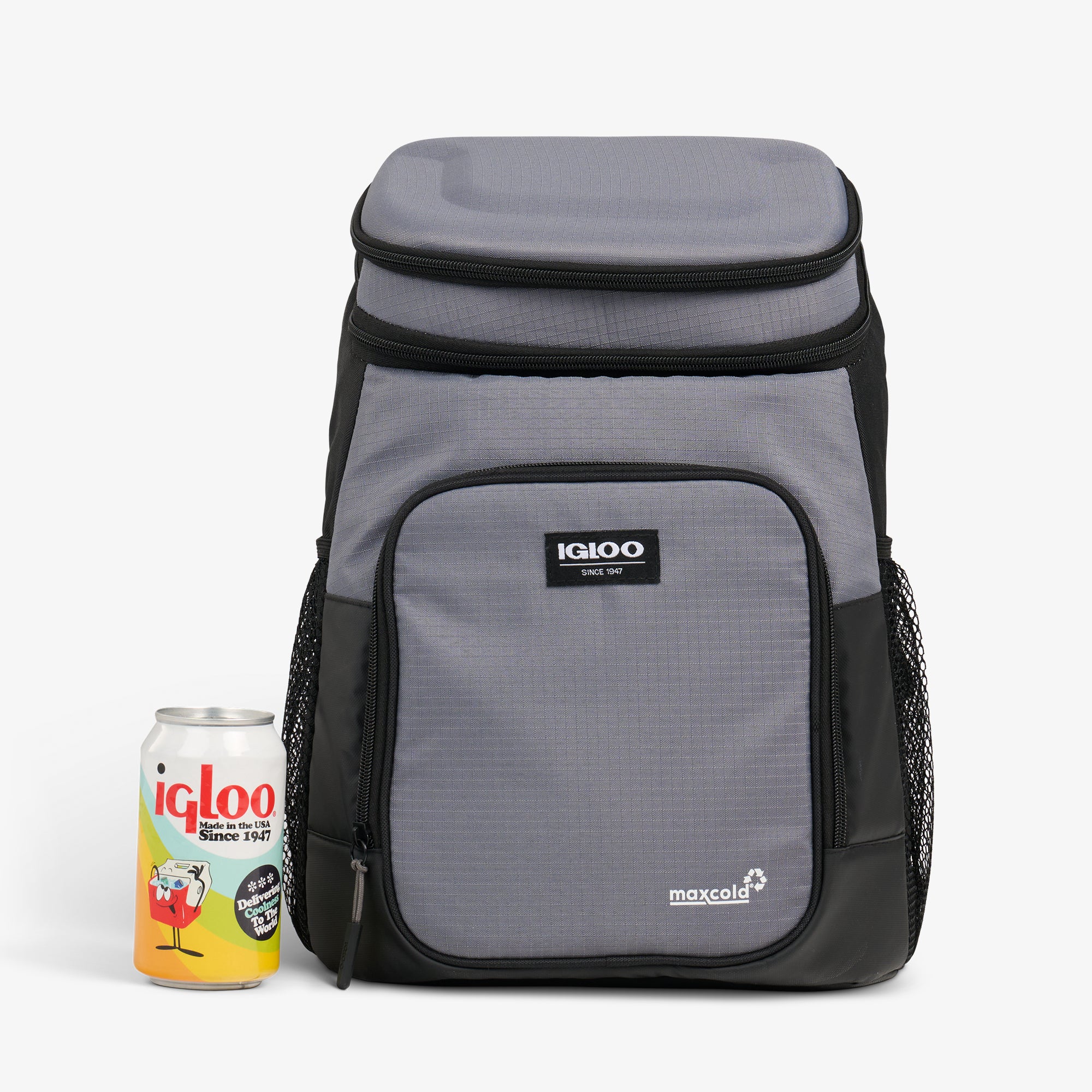 Latitude Hardtop 18-Can Backpack - Carbonite - Size View