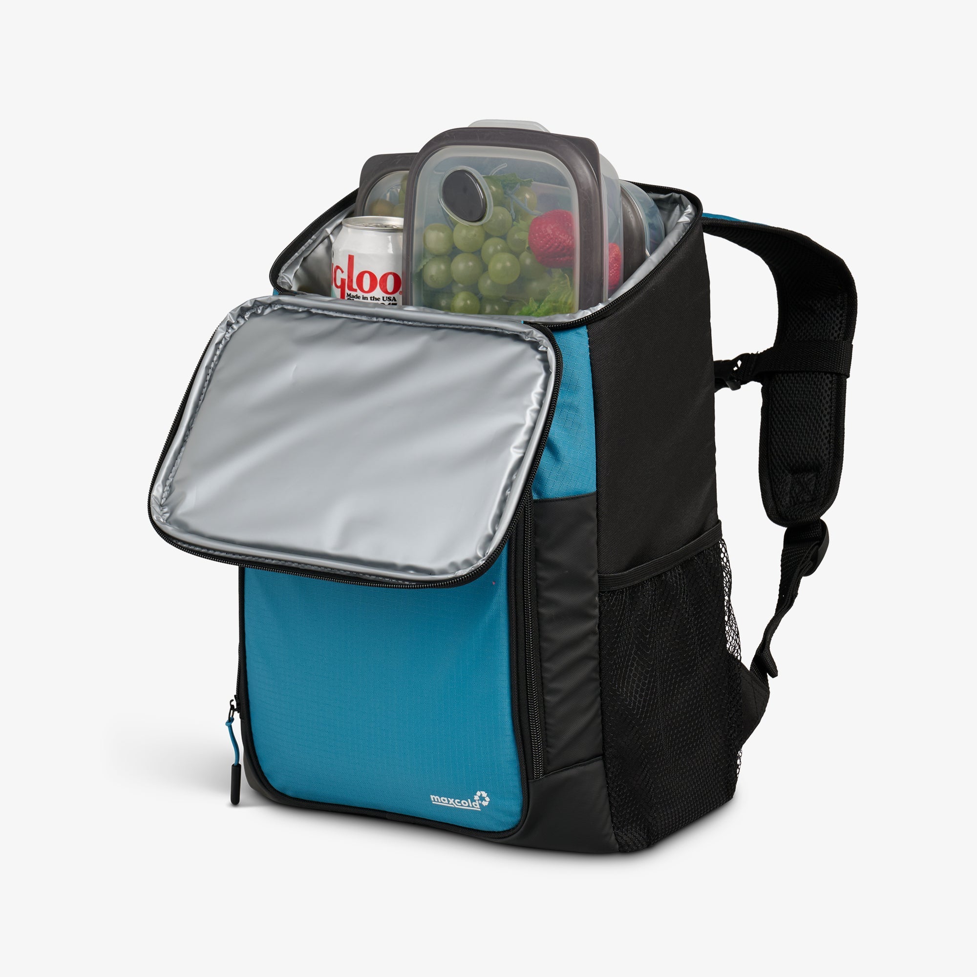 Latitude Top Grip 24-Can Backpack - Modern Blue - Product View