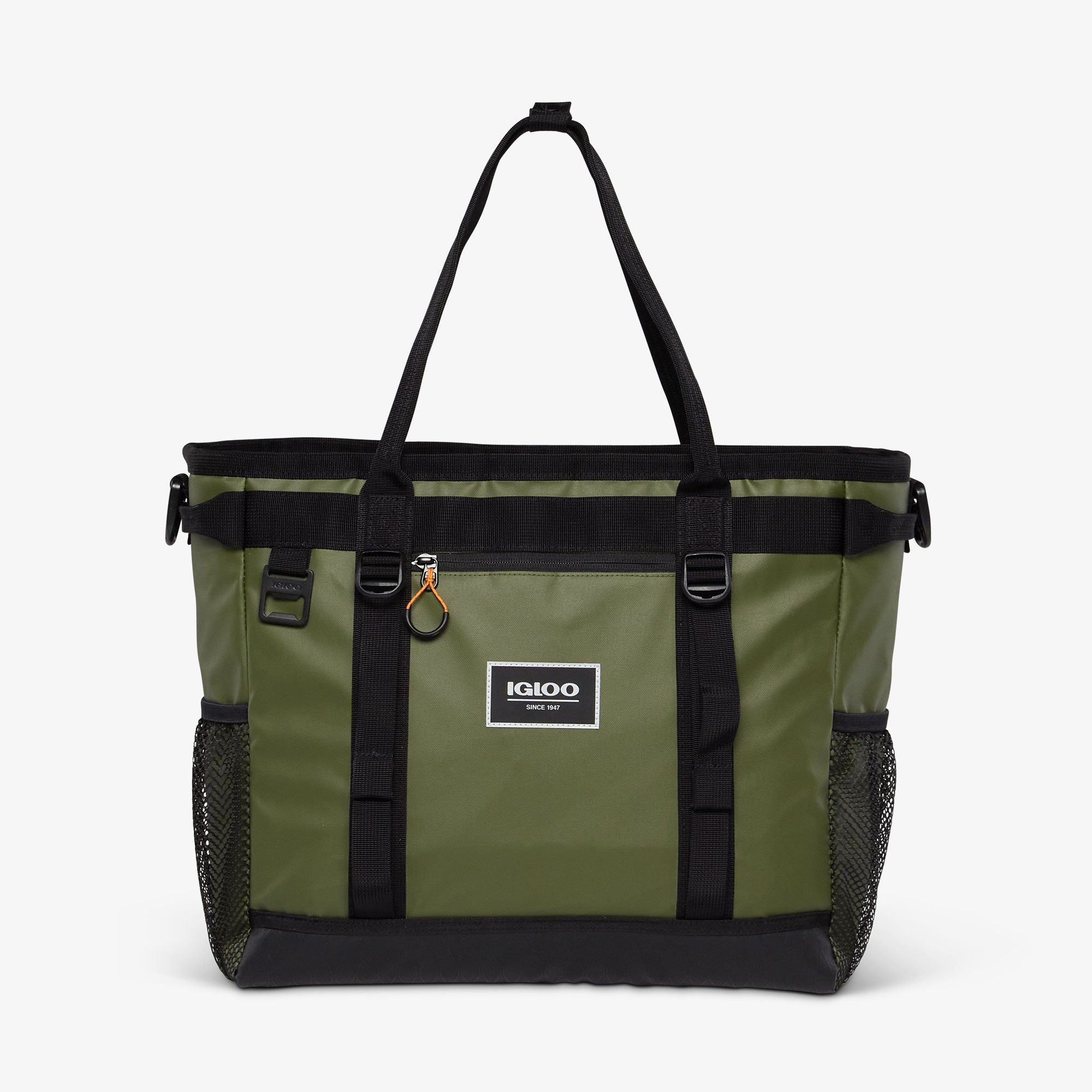 Pursuit 30-Can Tote - Chive - Front View