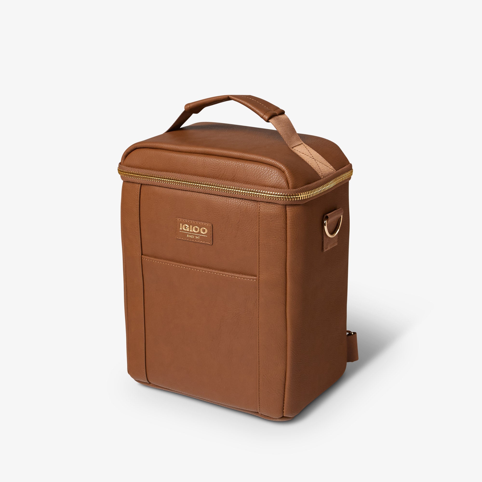 Igloo Luxe® Mini Convertible Backpack - Cognac - Product View
