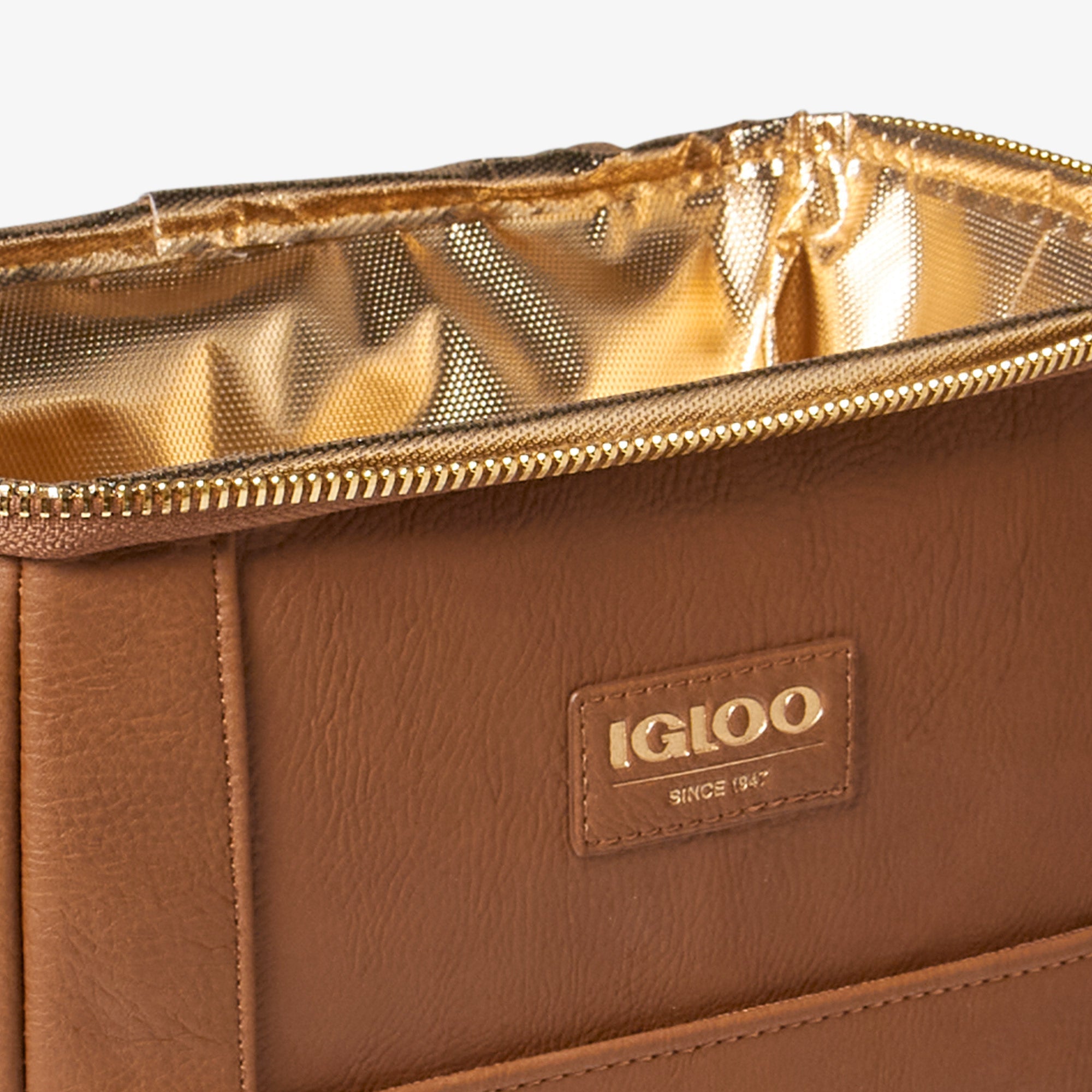 Igloo Luxe® Mini Convertible Backpack - Cognac - Product View