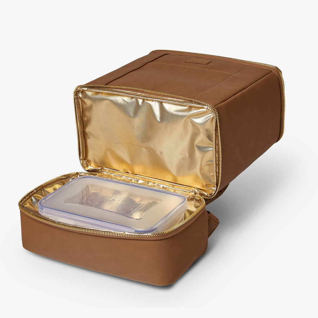 Igloo Luxe® Dual Compartment Backpack - Cognac - Product View