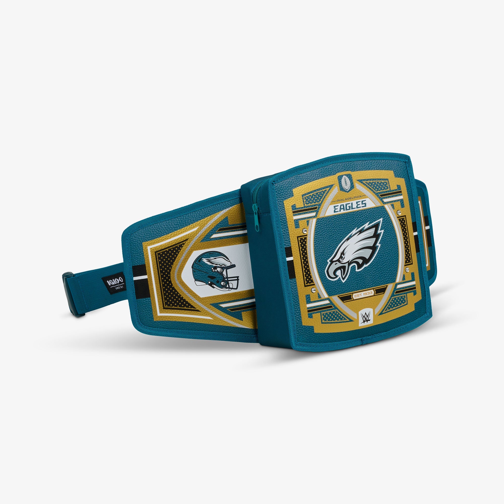 NFL WWE Cooler Fanny Pack - Eagles - Product View