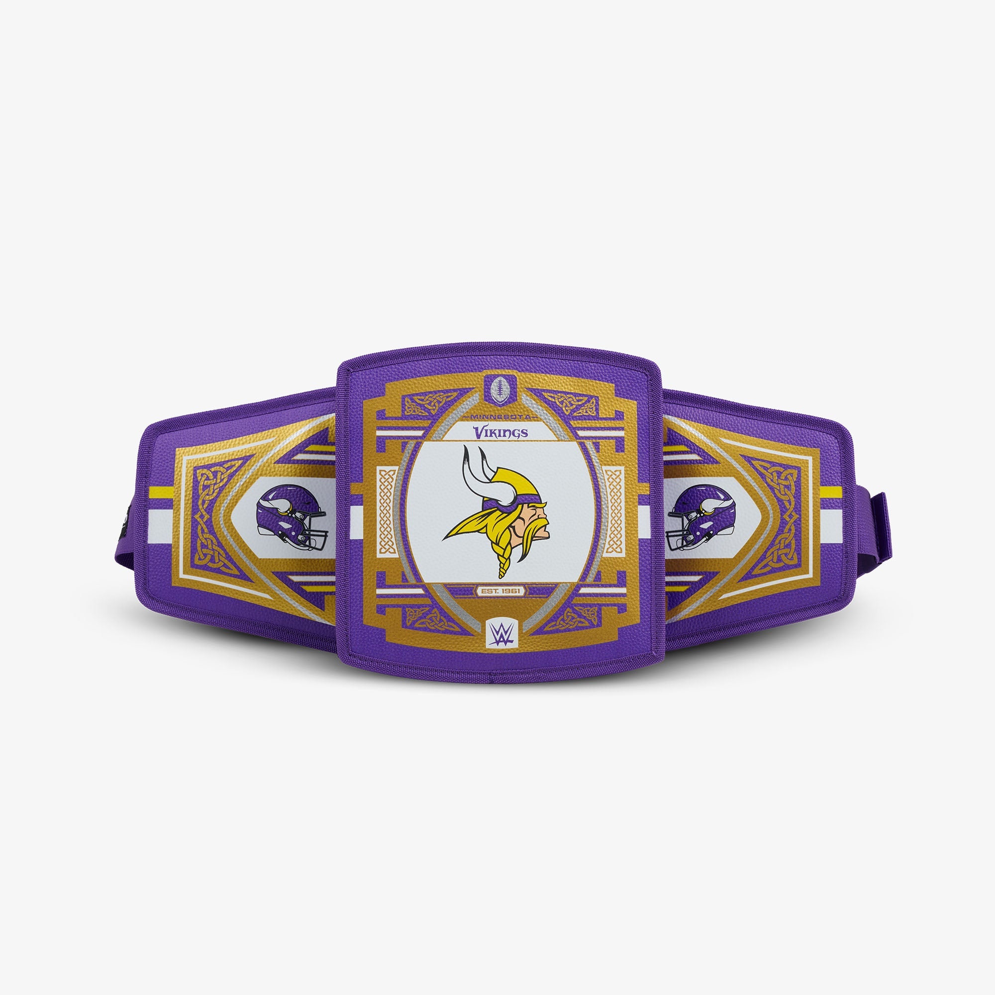 NFL WWE Cooler Fanny Pack - Vikings - Front View