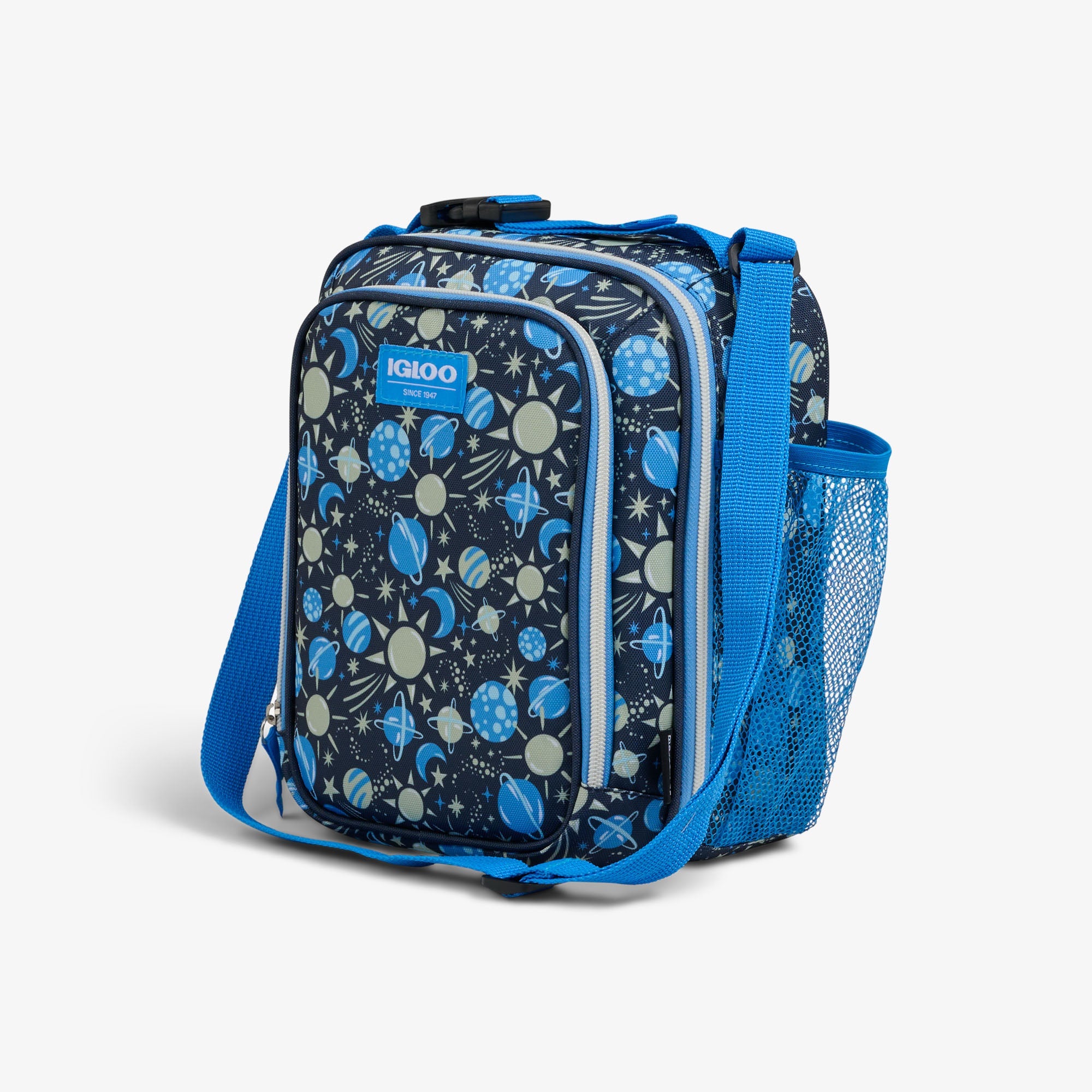 Kids Lunch Glow Vertical Cooler + Bento Box - Cosmic Glow - Product View
