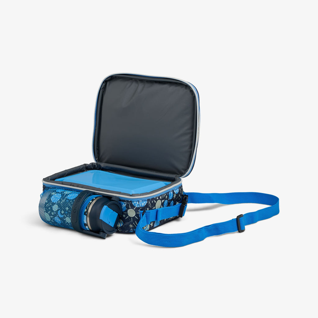 Kids Lunch Glow Vertical Cooler + Bento Box - Cosmic Glow - Product View