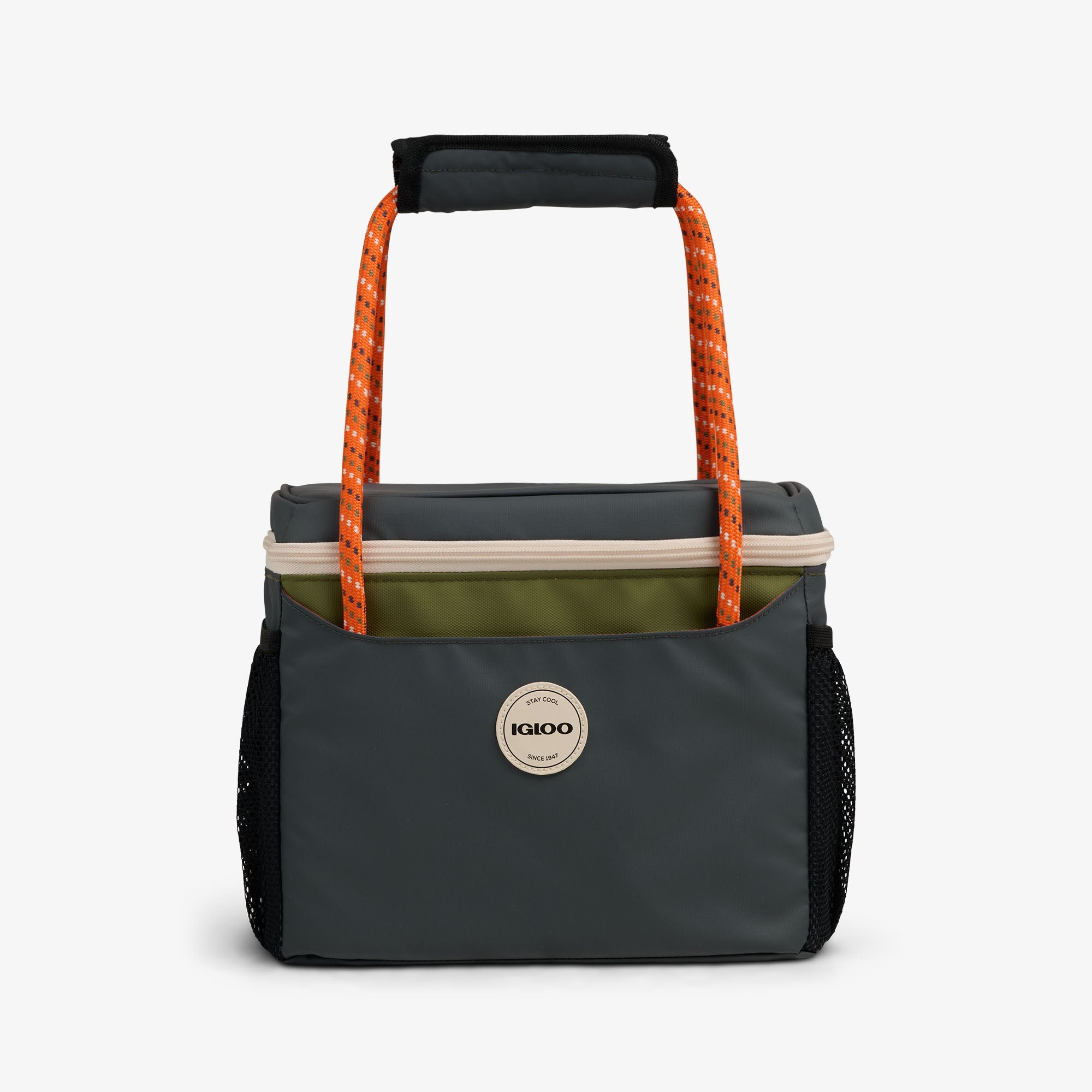 Summit Cube 12-Can Cooler Bag - Tactical Gray - Strap View