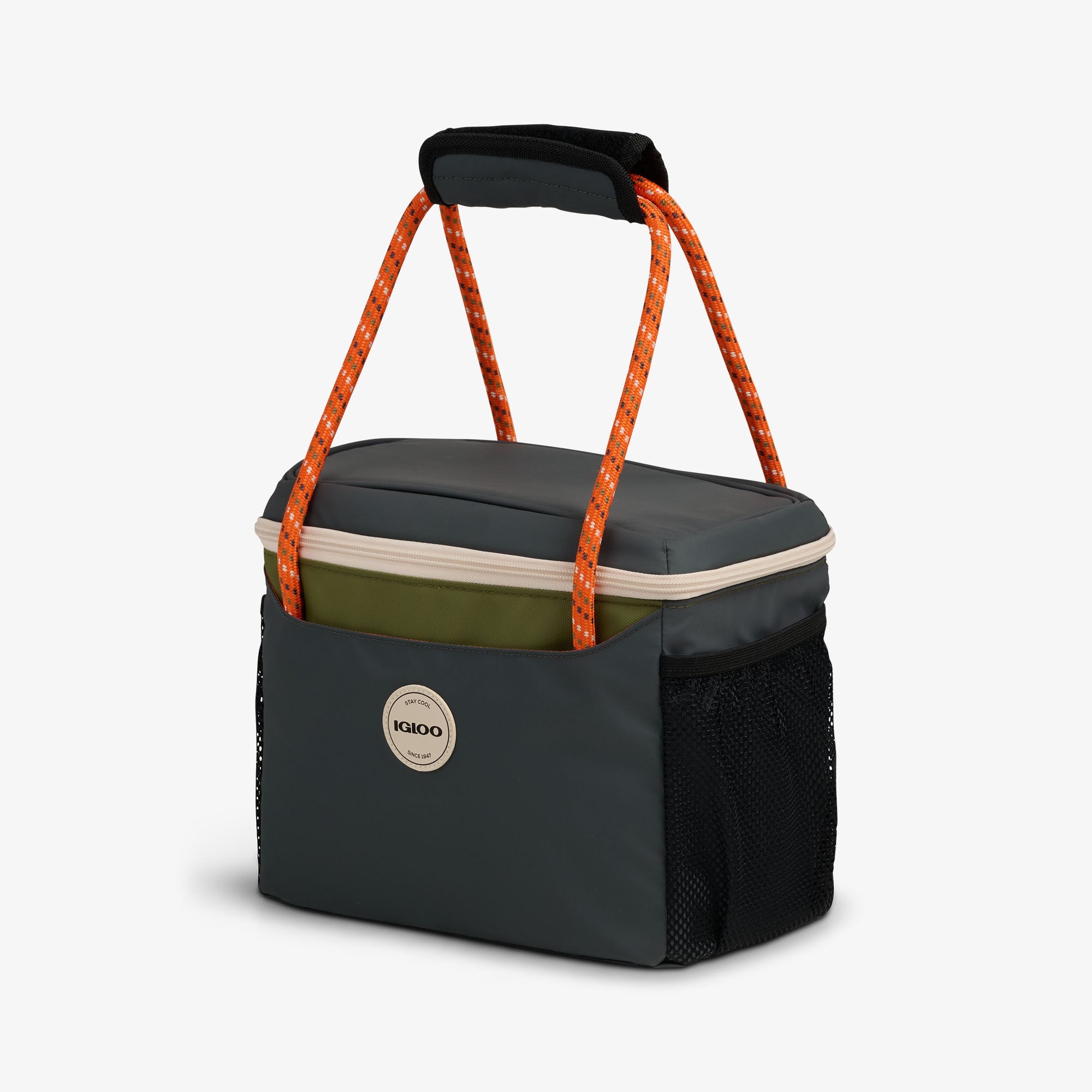Summit Cube 12-Can Cooler Bag - Tactical Gray - Product View