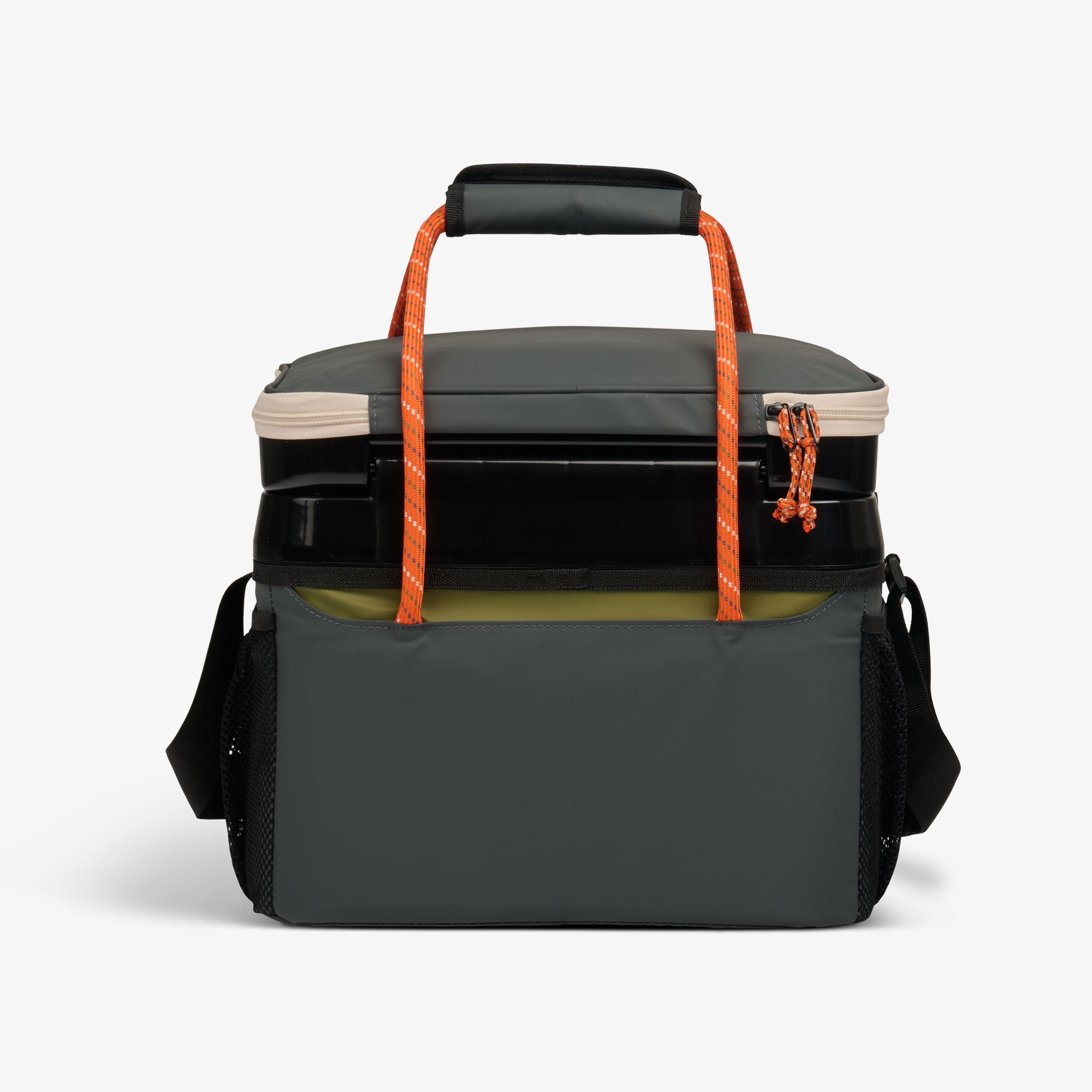 Summit Cool Fusion 18-Can Cooler Bag - Tactical Gray - Back View