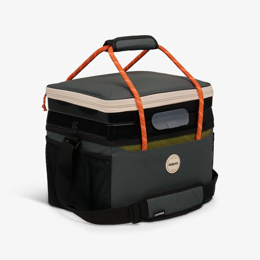 Summit Cool Fusion 18-Can Cooler Bag - Tactical Gray - Product View
