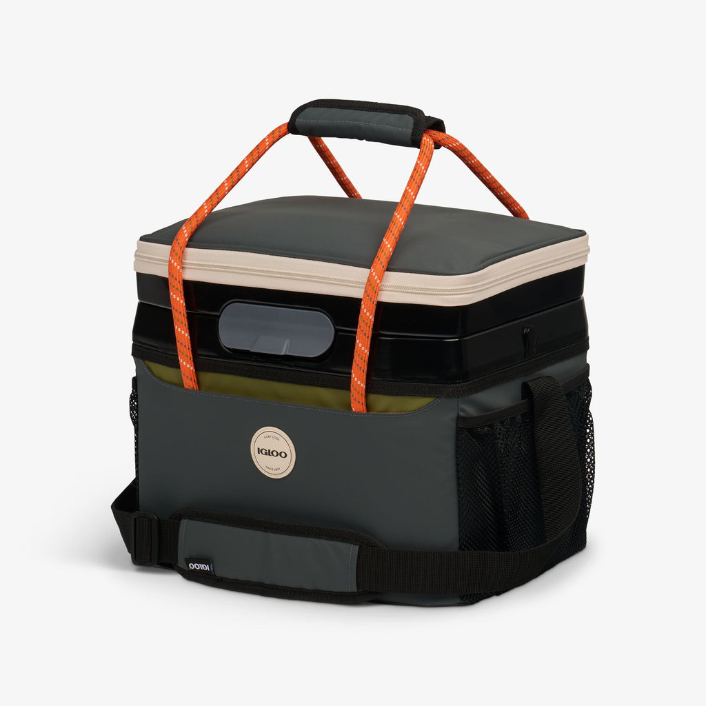 Summit Cool Fusion 18-Can Cooler Bag - Tactical Gray - Product View