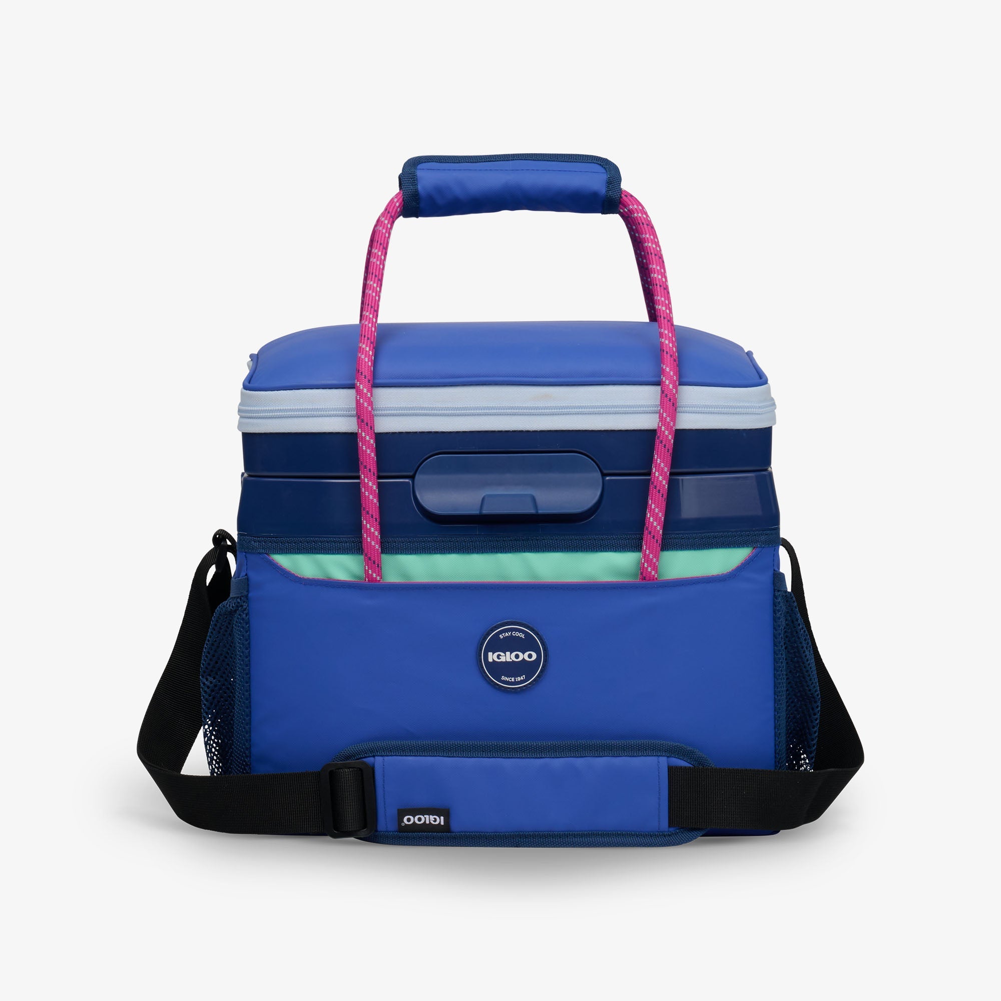 Summit Cool Fusion 18-Can Cooler Bag - Electric Indigo - Front View