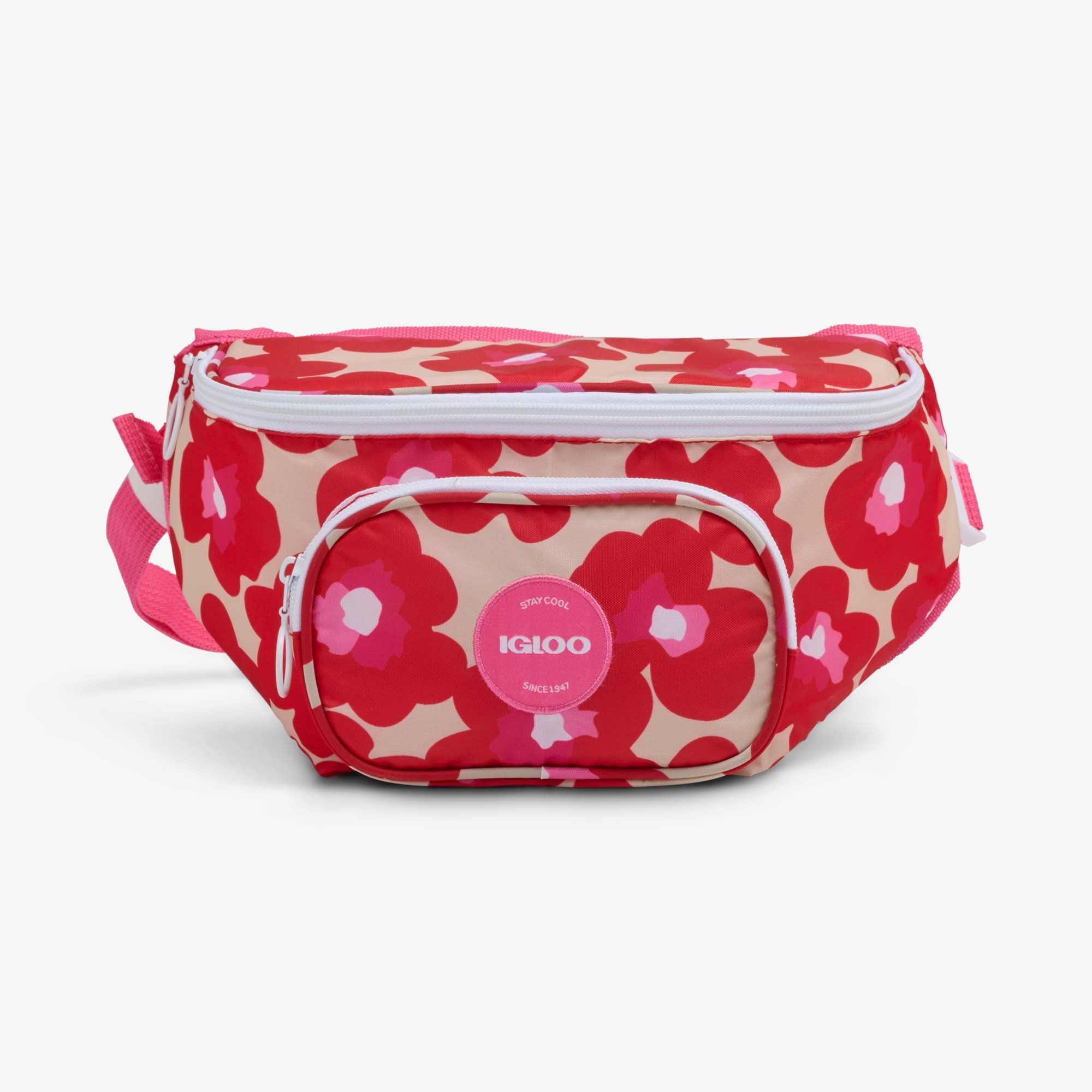 Retro Fanny Pack - Mod Floral - Front View
