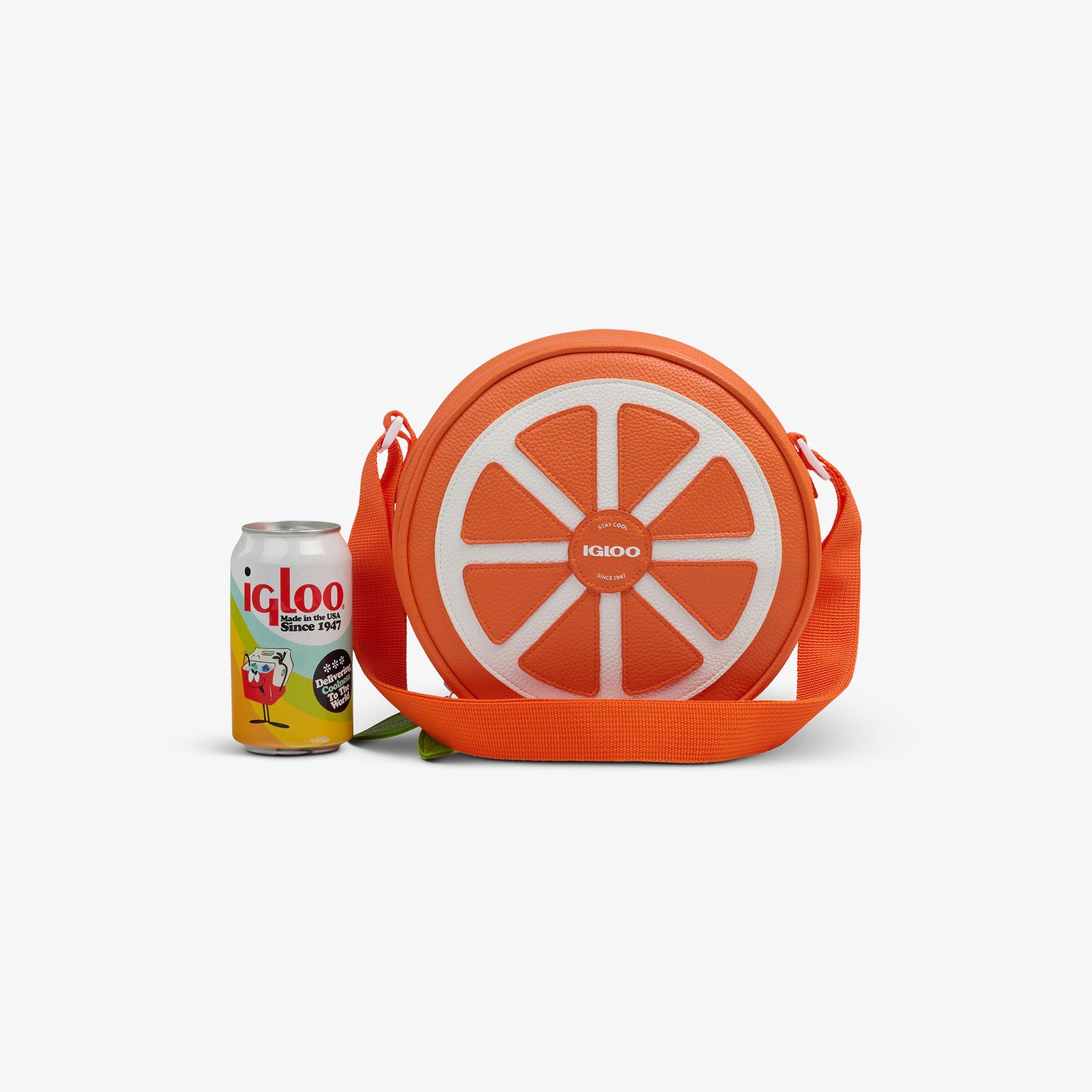 Citrus Crossbody Cooler Bag - Orange - Size View