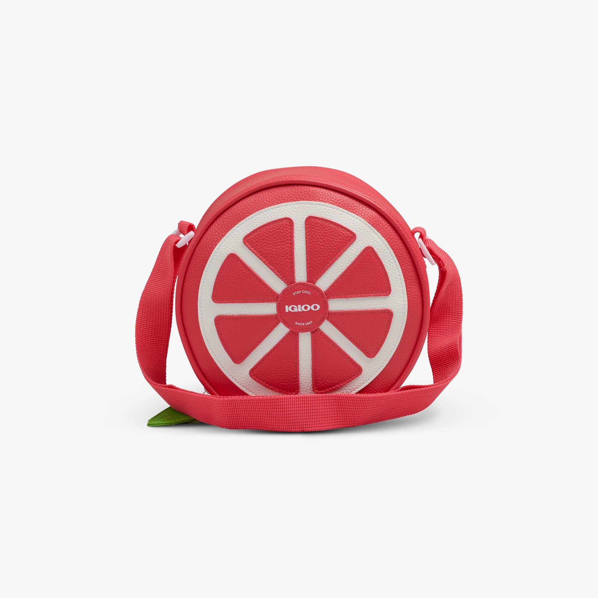 Citrus Crossbody Cooler Bag - Grapefruit - Front View