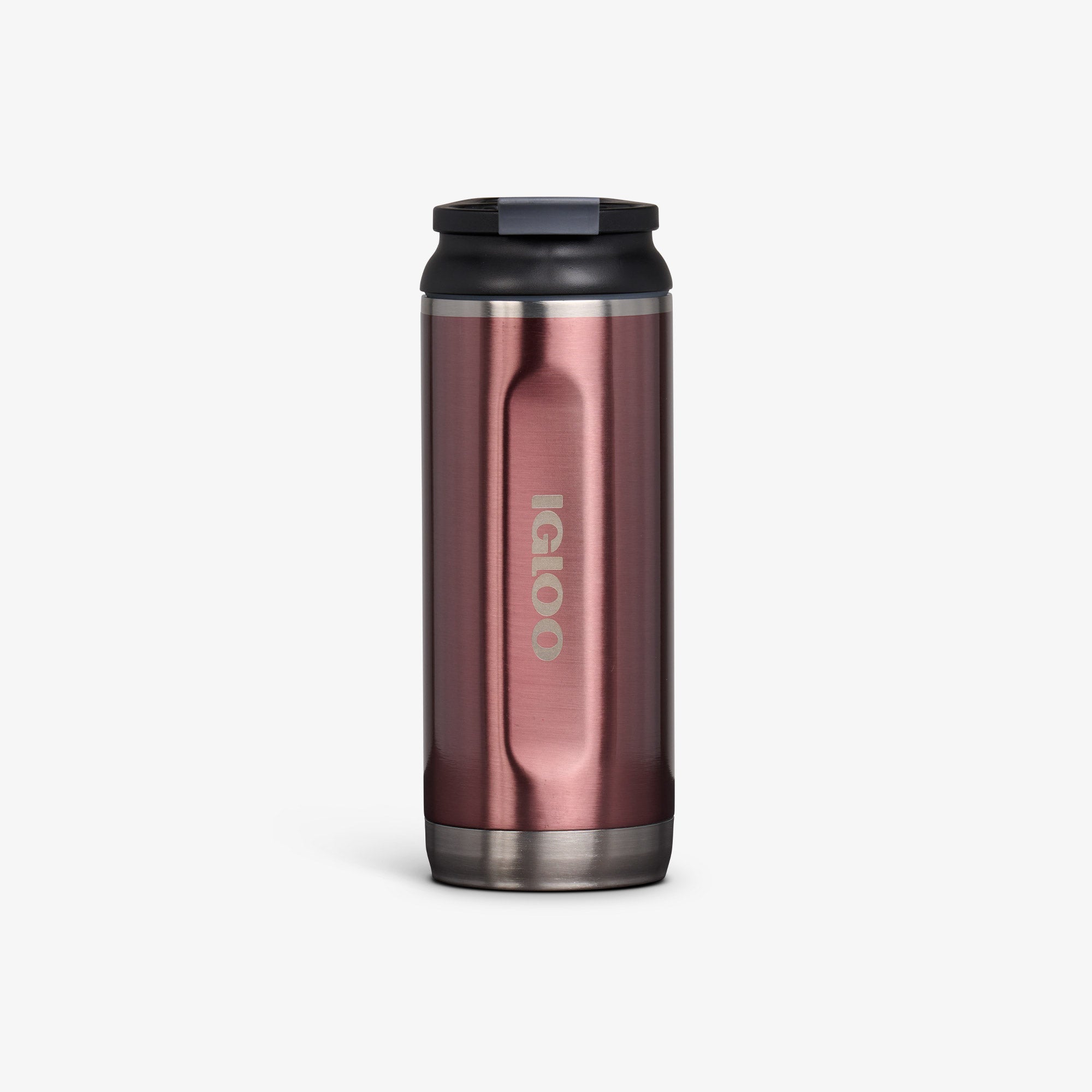 16 Oz Flip ‘n’ Sip Tumbler - Gloss Flamingo - Front View