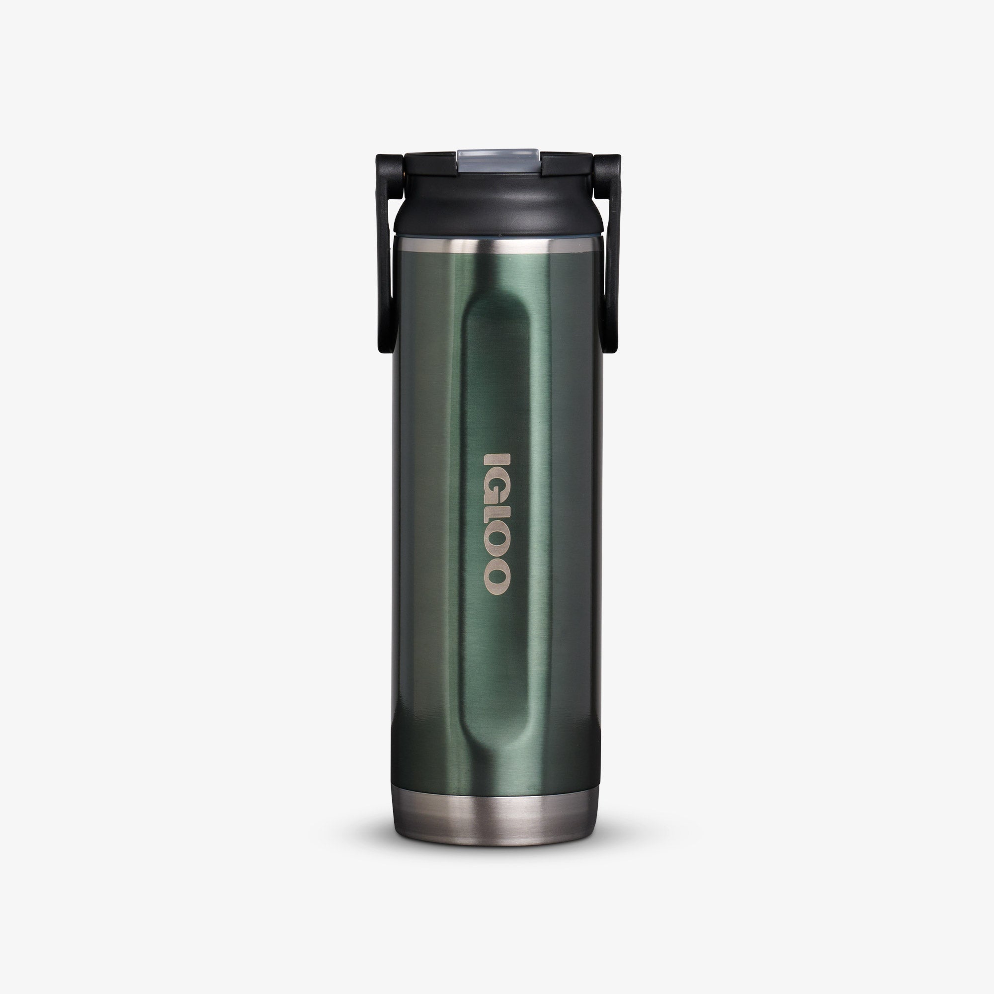 20 Oz Sport Sipper Bottle - Gloss Spruce - Front View
