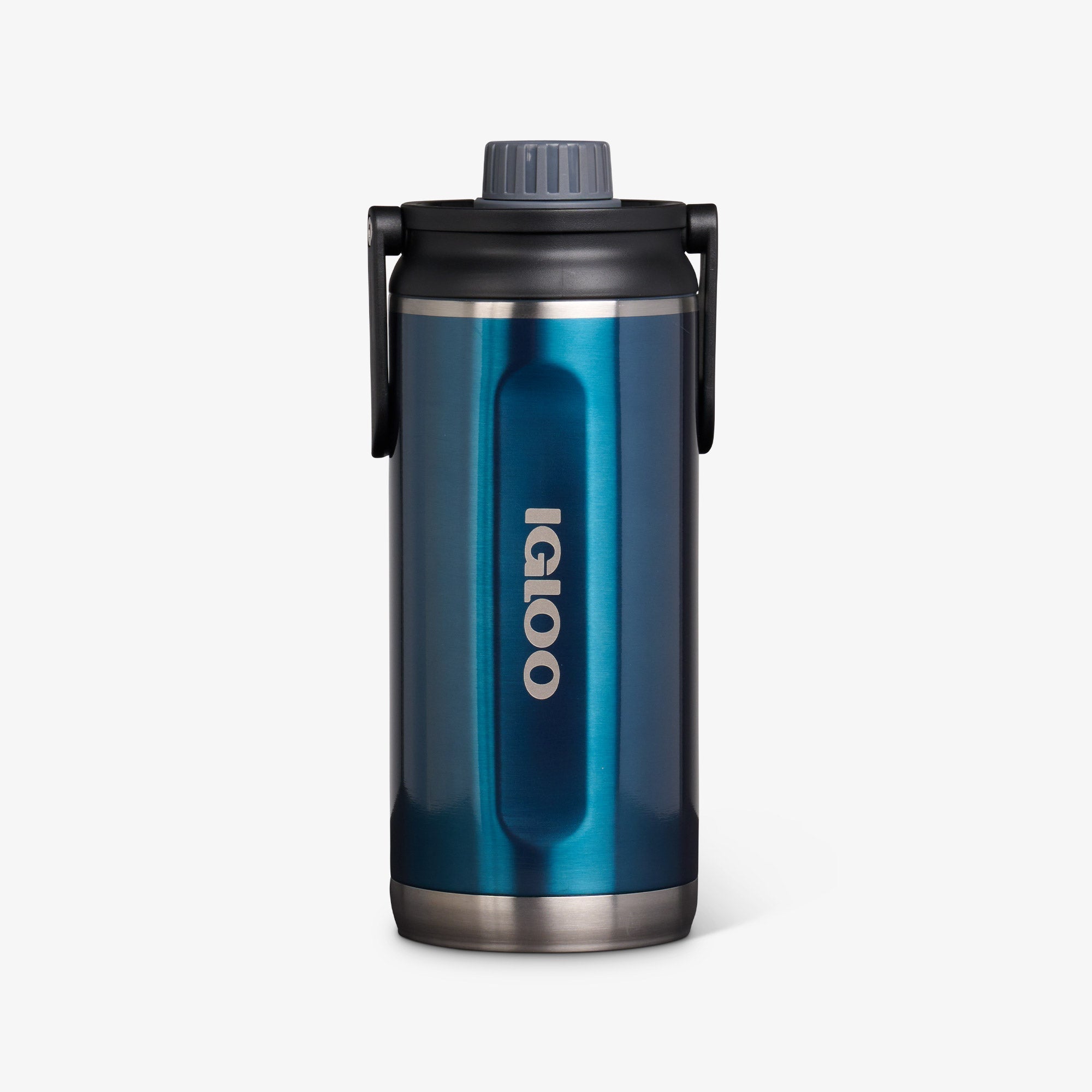 36 Oz Twist ‘n’ Chug Bottle - Gloss Modern Blue - Front View