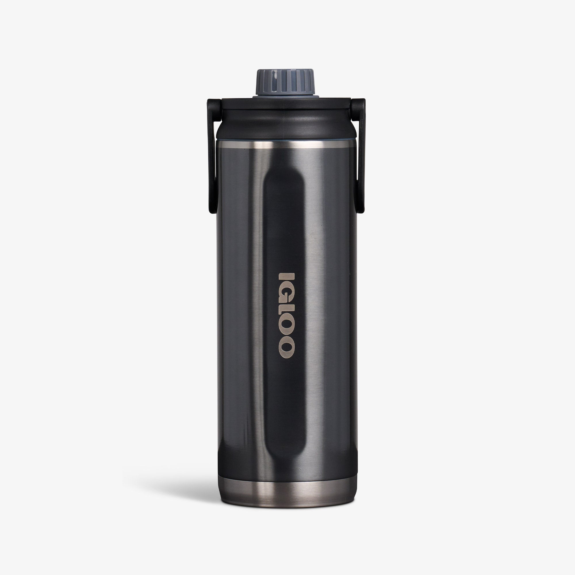46 Oz Twist ‘n’ Chug Bottle - Gloss Carbonite - Front View