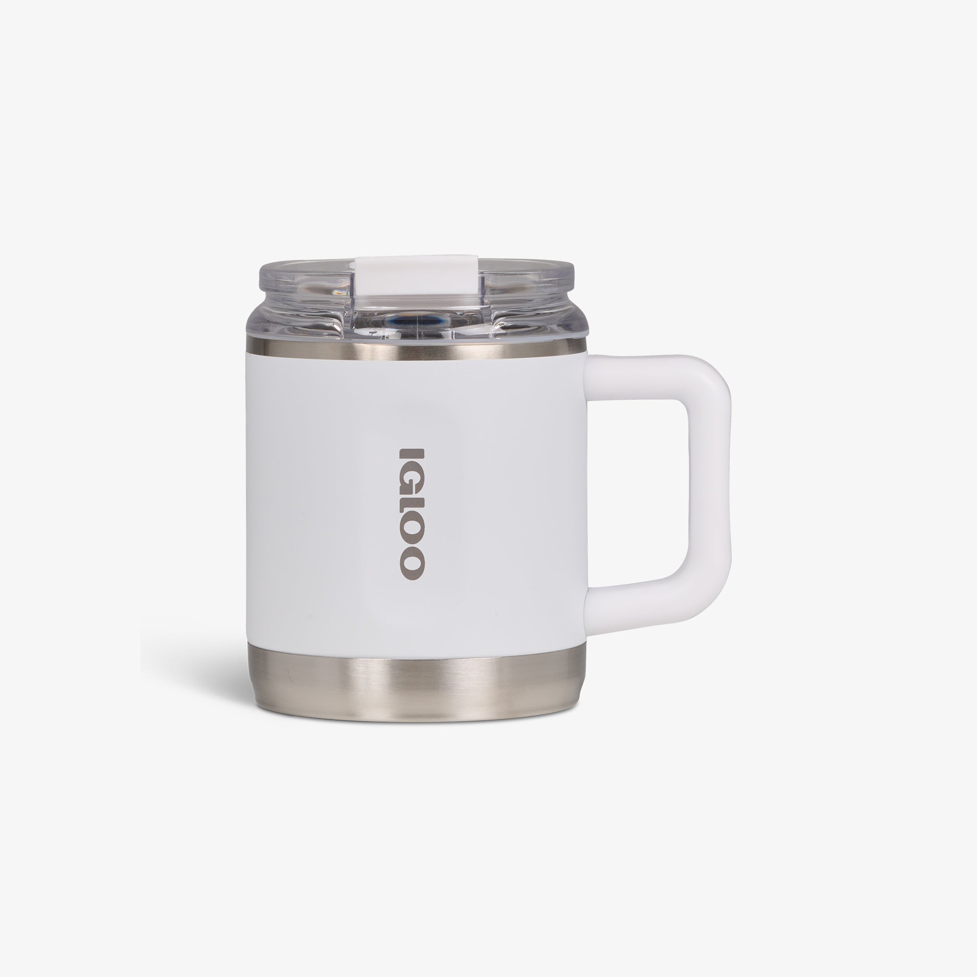 15 Oz Coffee Mug - White - Front View