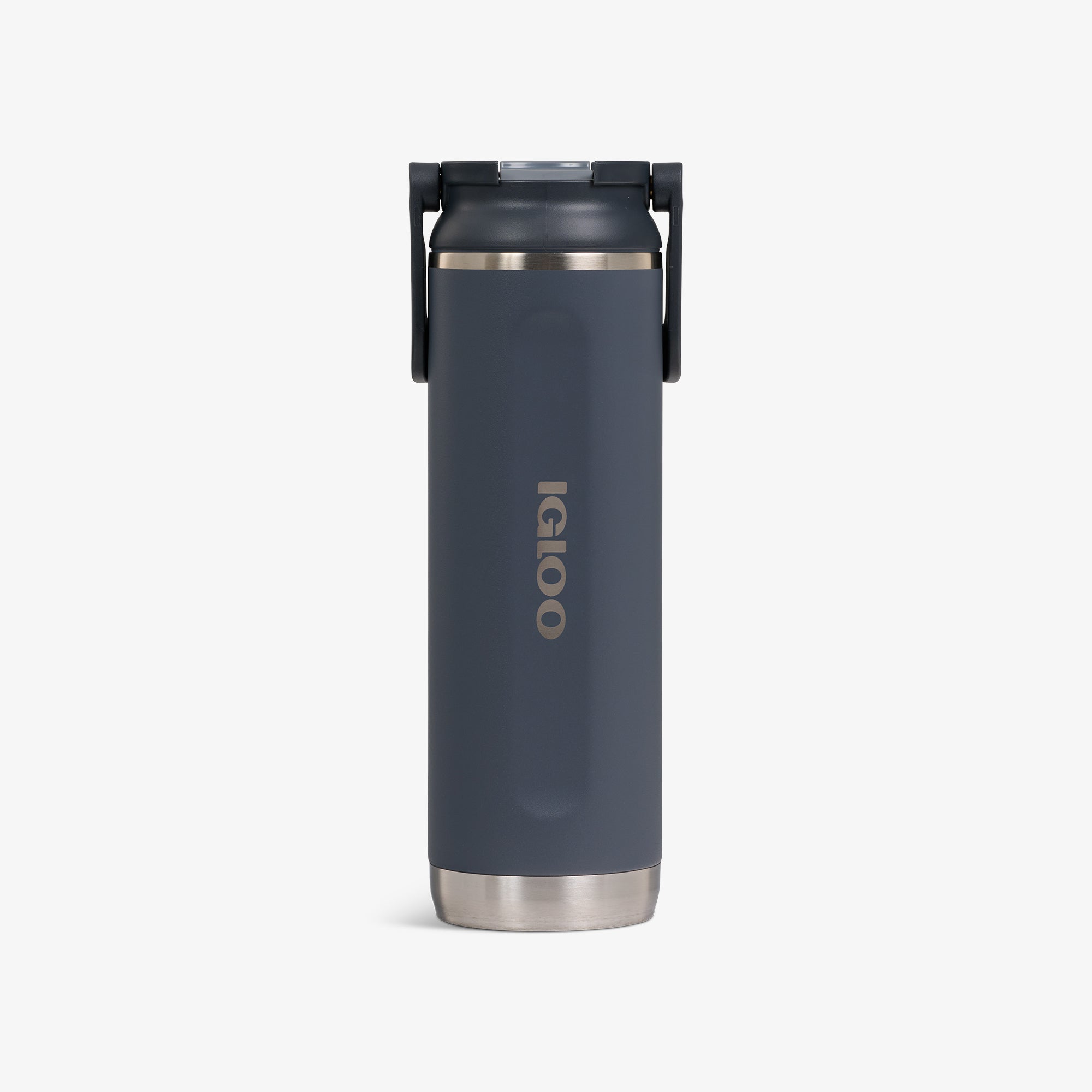 20 Oz Sport Sipper Bottle - Carbonite - Front View