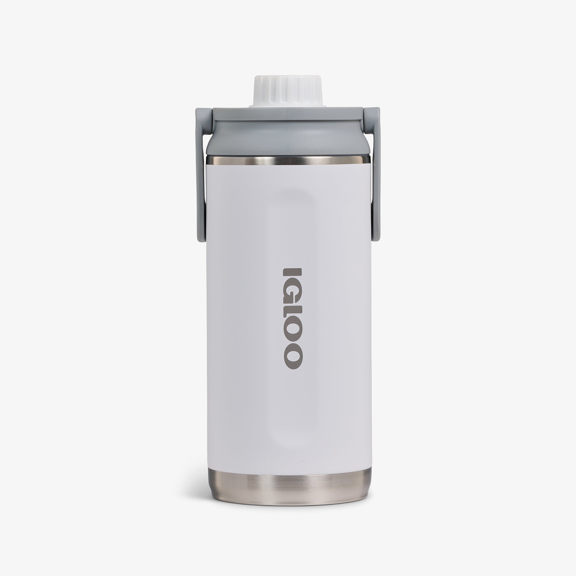 36 Oz Twist ‘n’ Chug Bottle - White - Front View