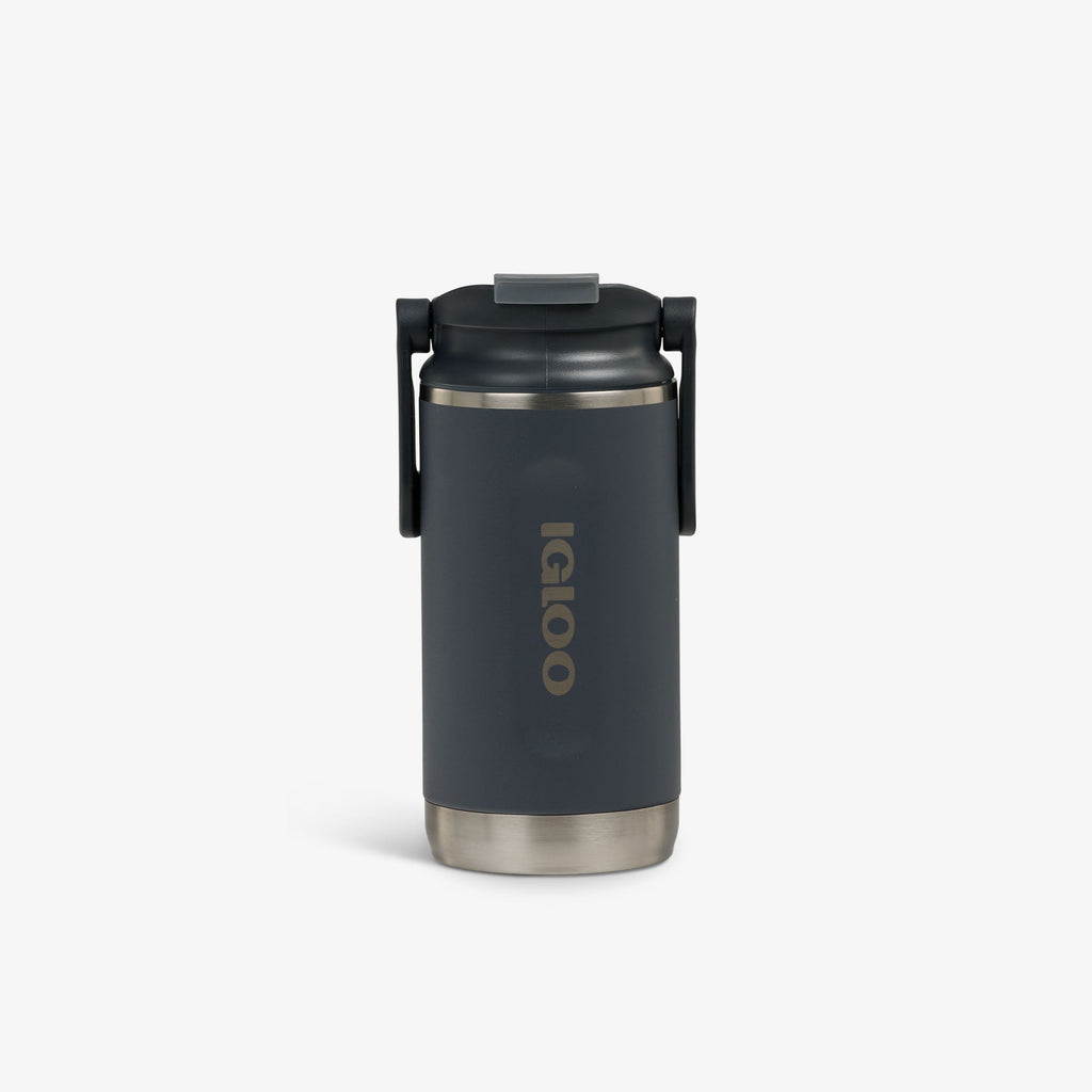12 Oz Flip ‘n’ Sip Tumbler - Carbonite - Front View