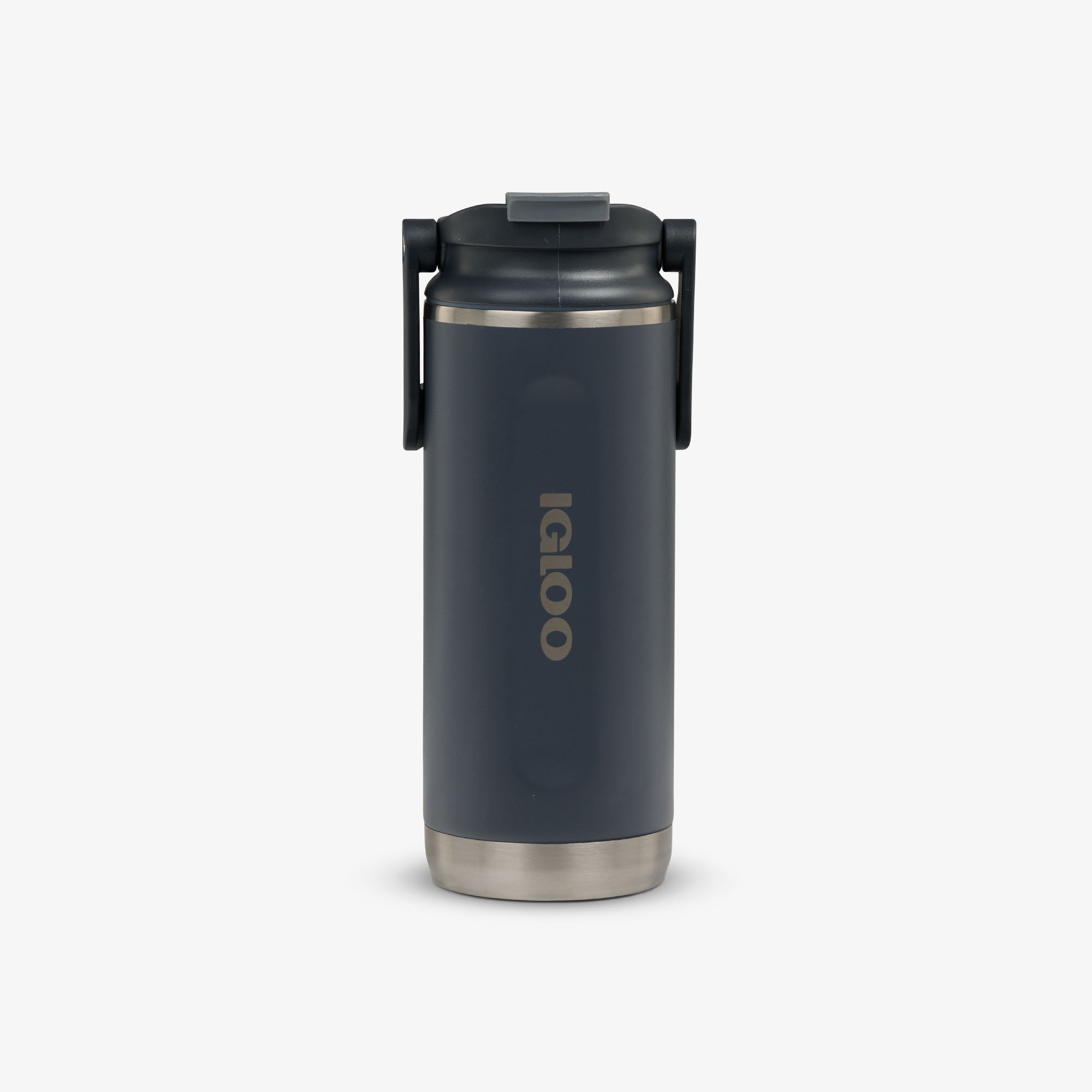 16 Oz Flip ‘n’ Sip Tumbler - Carbonite - Front View