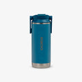 16 Oz Flip ‘n’ Sip Tumbler - Modern Blue - Front View