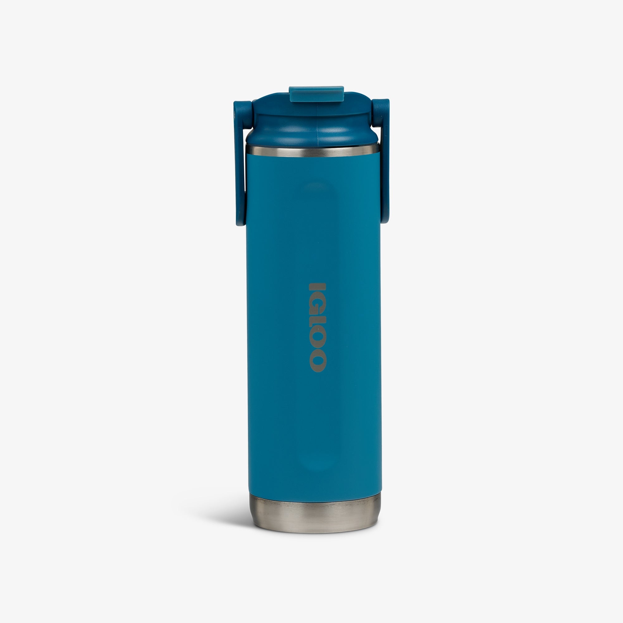 20 Oz Flip ‘n’ Sip Tumbler - Modern Blue - Front View