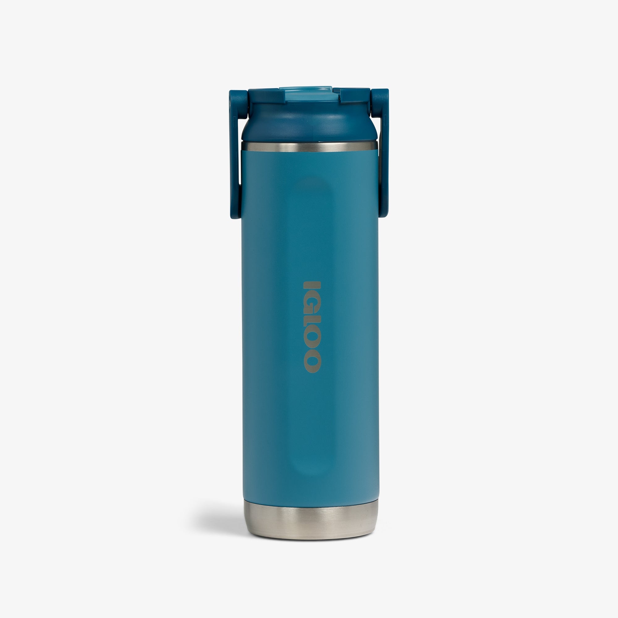 20 Oz Sport Sipper Bottle - Modern Blue - Front View