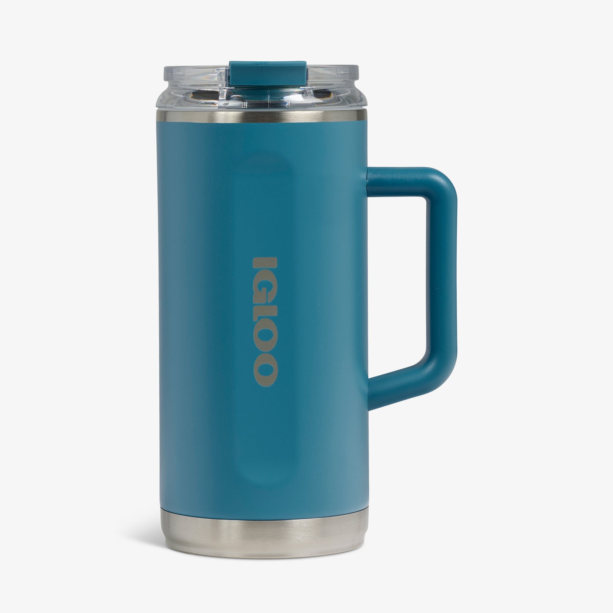 1L Beer Mug - Modern Blue - Front View