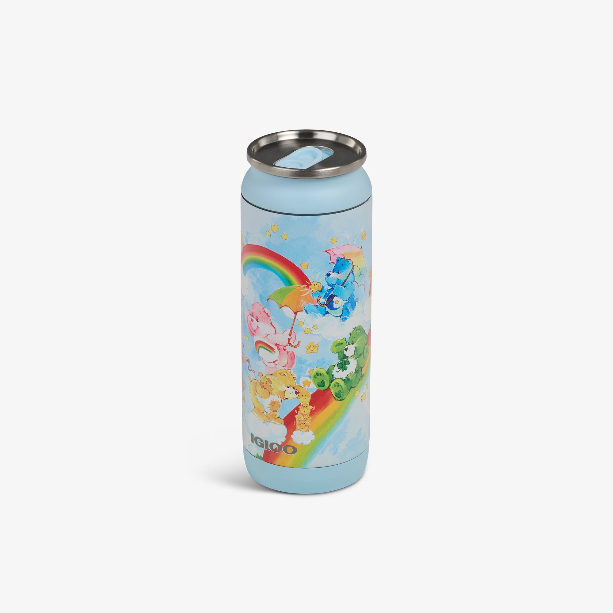 The Care Bears™ 16 Oz Can - Blue - Product View