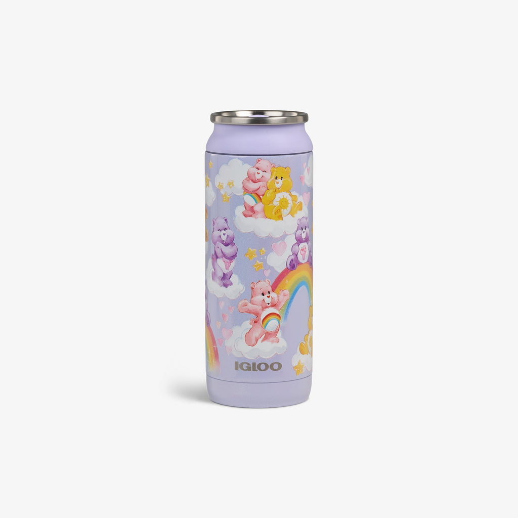 The Care Bears™ 16 Oz Can - Purple - Front View