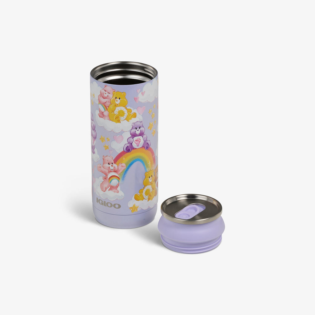 The Care Bears™ 16 Oz Can - Purple - Open View