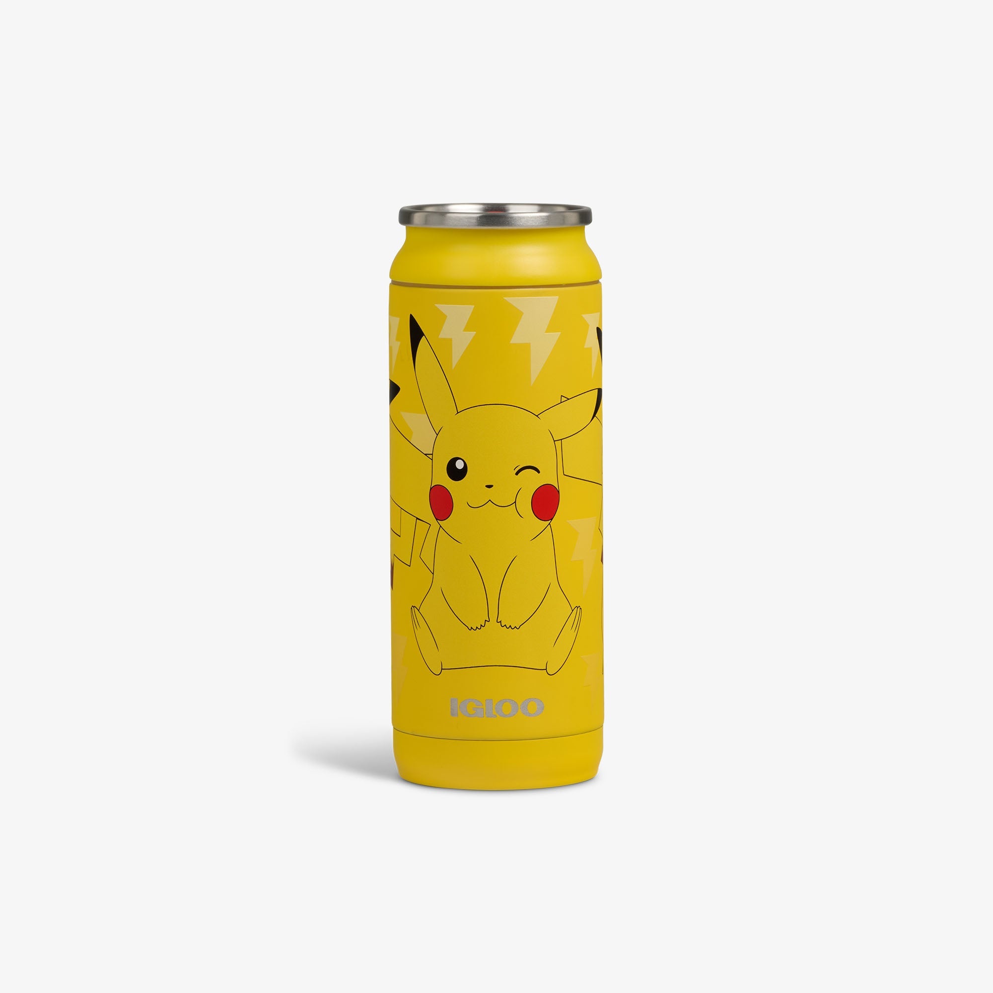 Pokémon 16 Oz Can - Pikachu - Front View