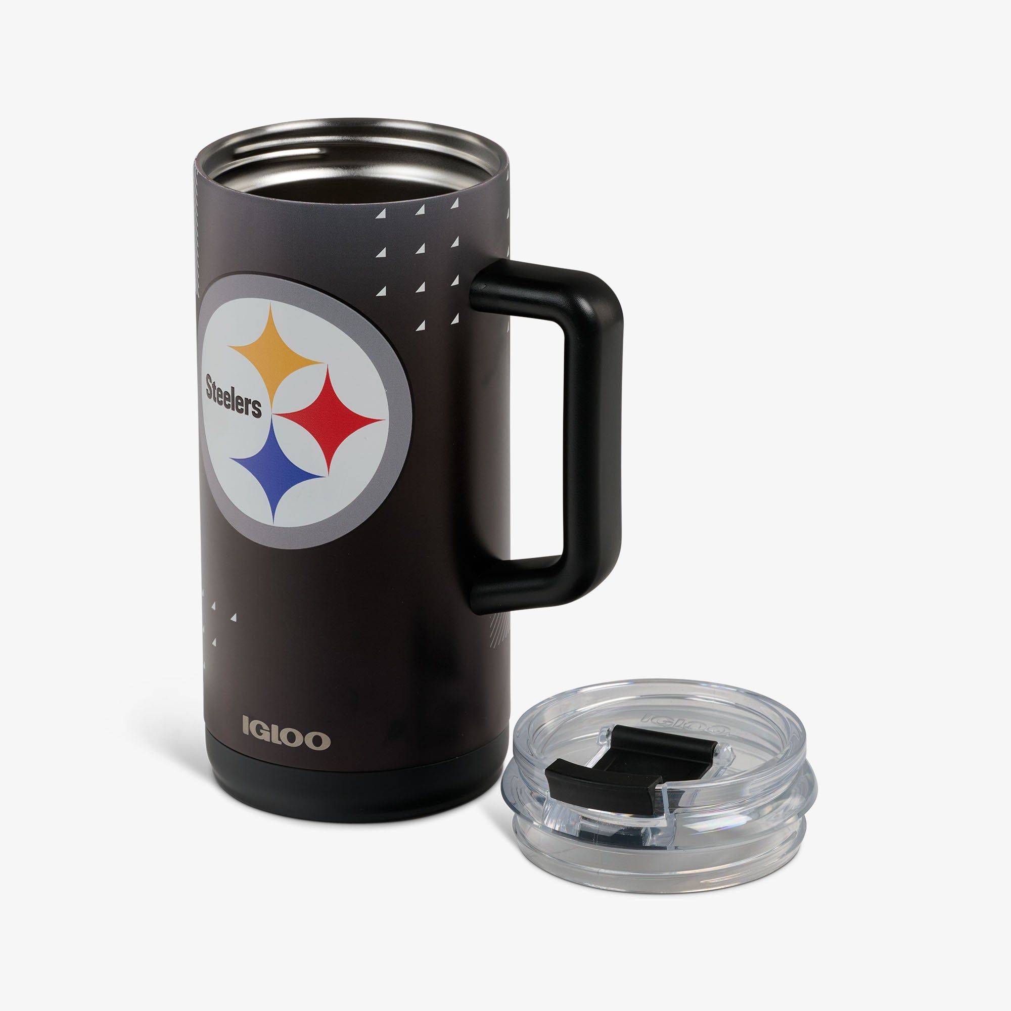 NFL 1L Beer Mug - Steelers - Open View