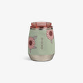 Floral 10 Oz Wine Tumbler - Sage - Front View