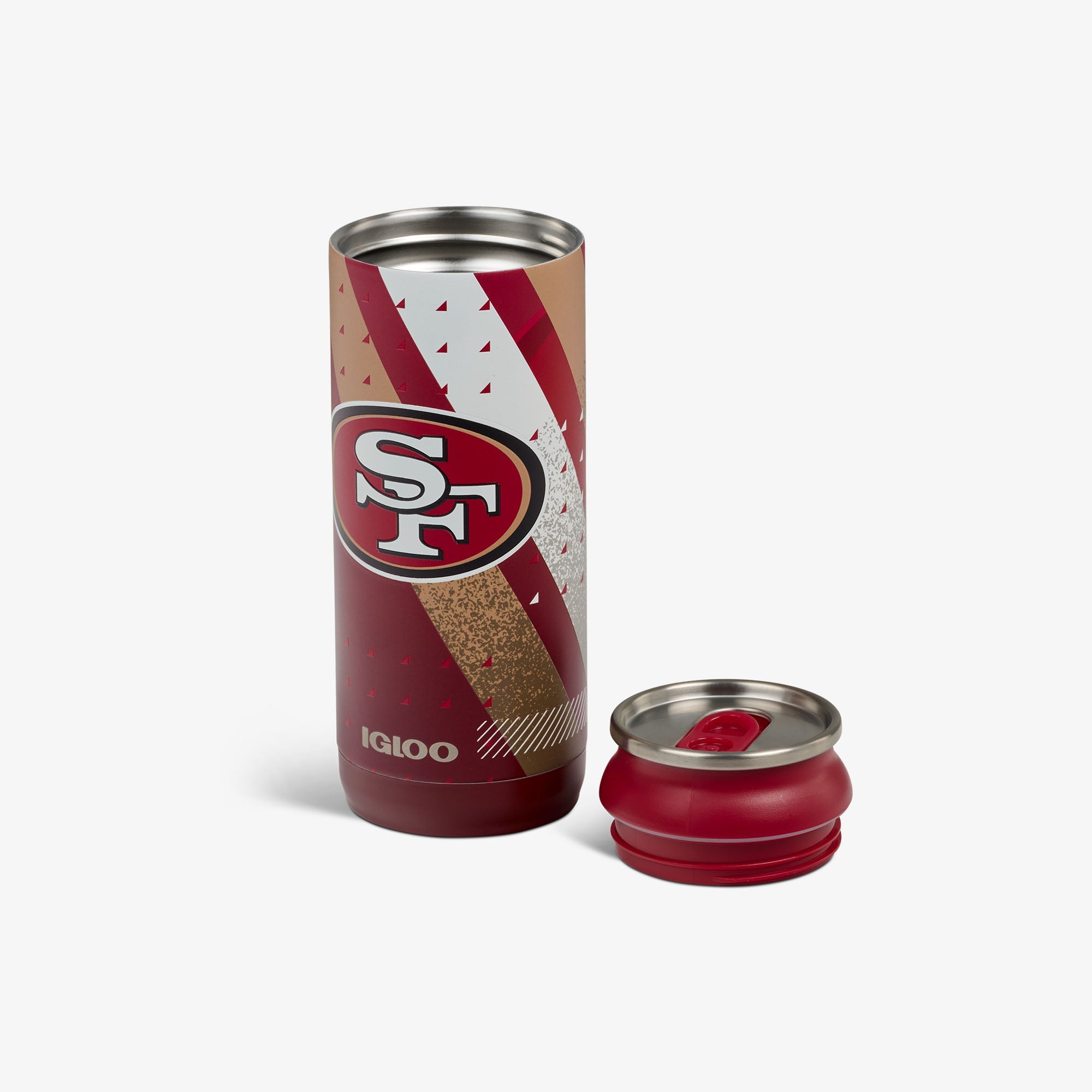 NFL 16 Oz Can - 49ers - Open View