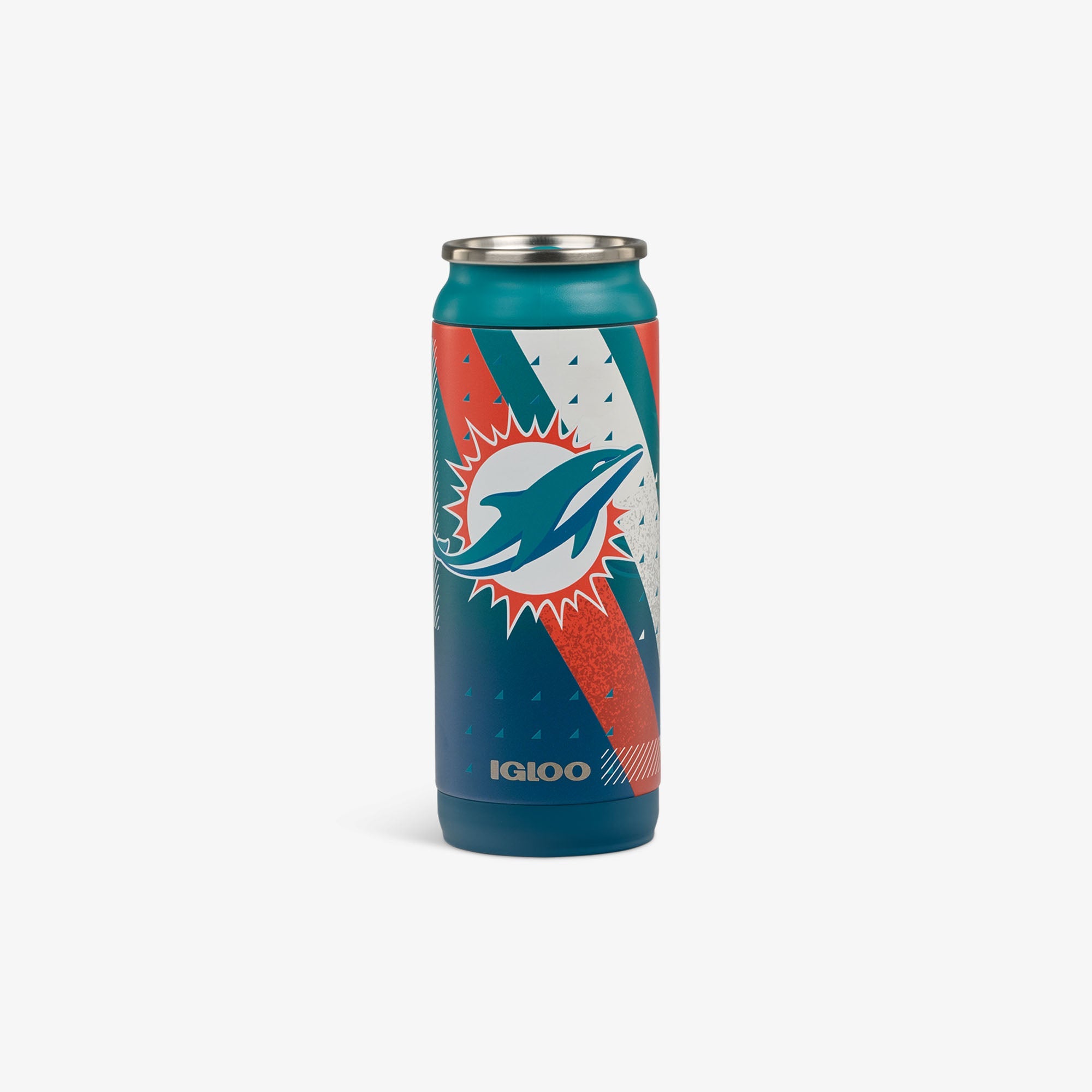 NFL 16 Oz Can - Dolphins - Front View