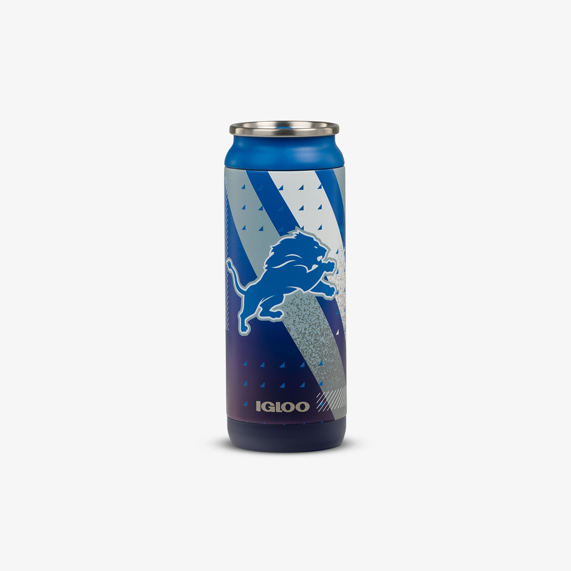 NFL 16 Oz Can - Lions - Front View