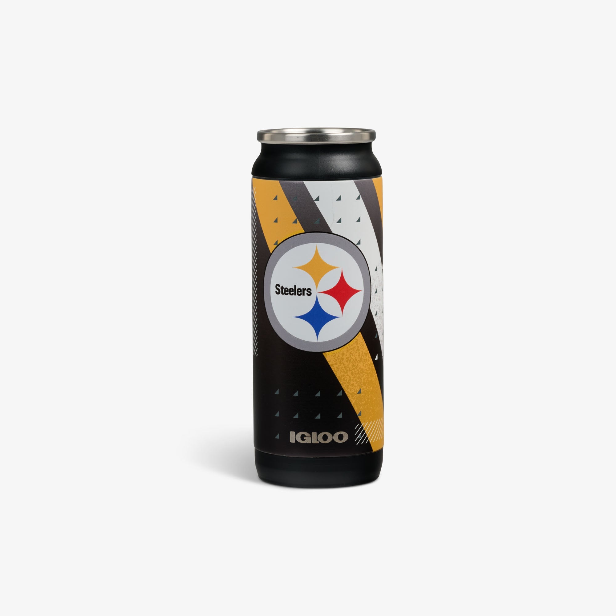 NFL 16 Oz Can - Steelers - Front View