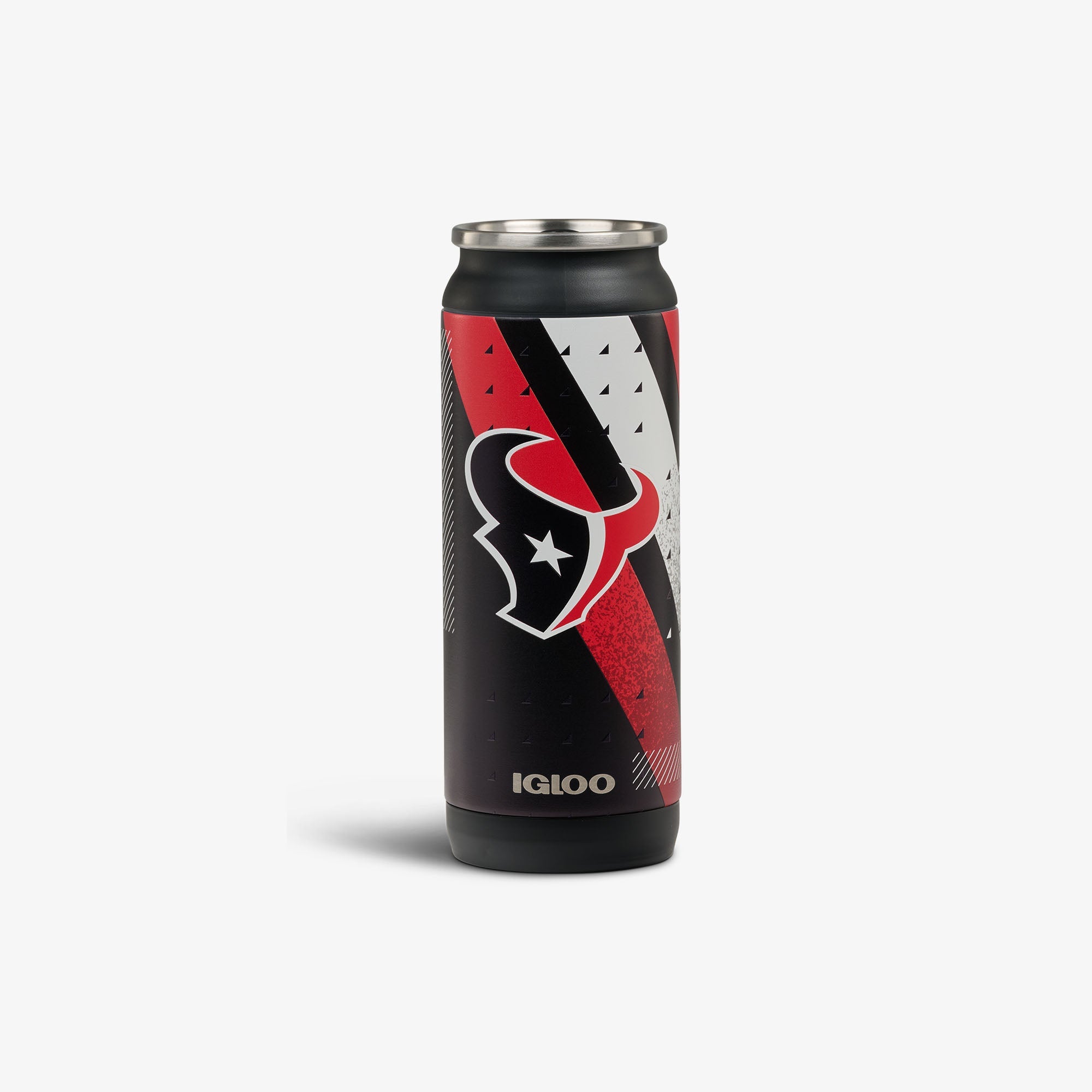 NFL 16 Oz Can - Texans - Front View