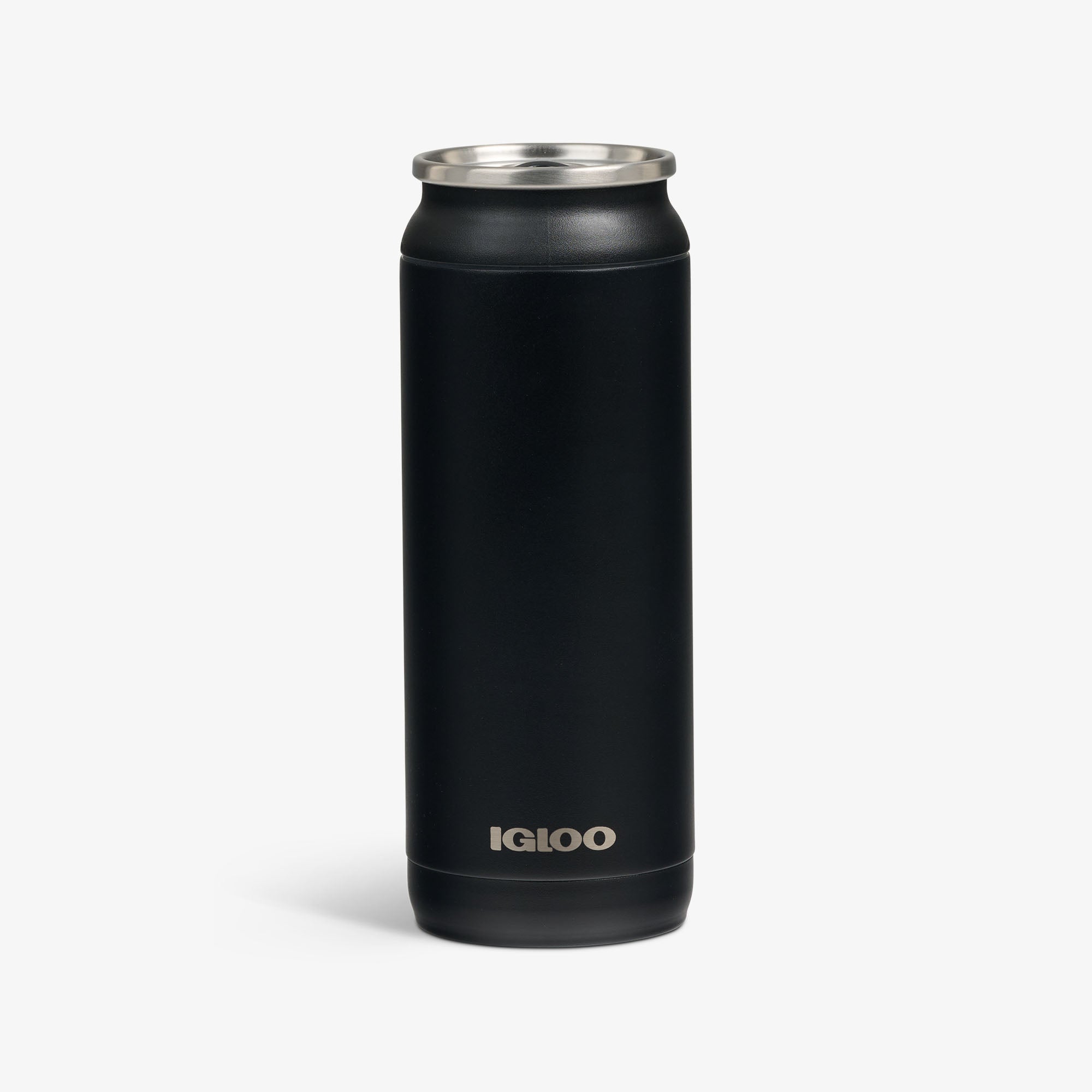 16 Oz Can - Black - Custom - Product View