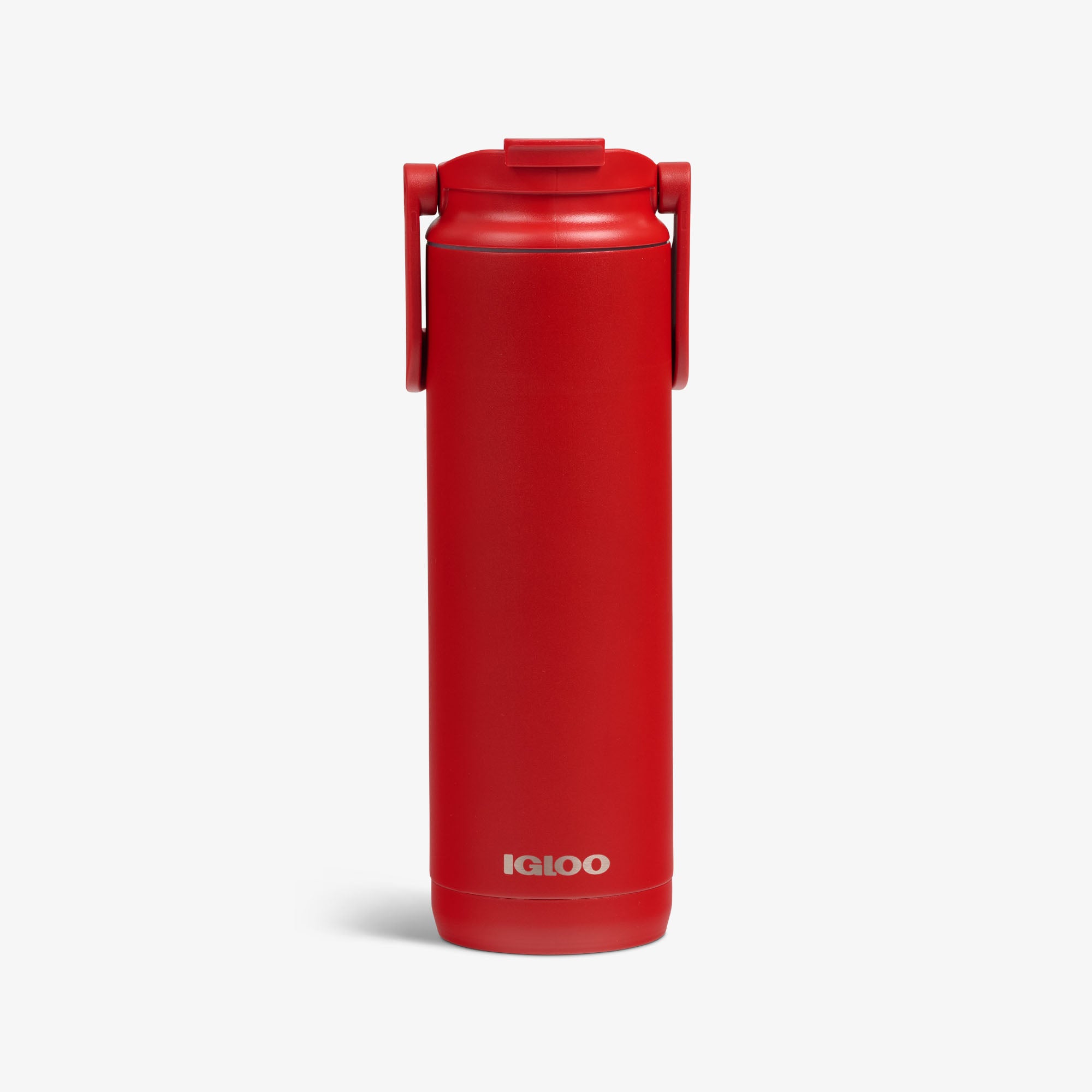 20 Oz Flip ‘n’ Sip Tumbler - Red Heat - Custom - Front View