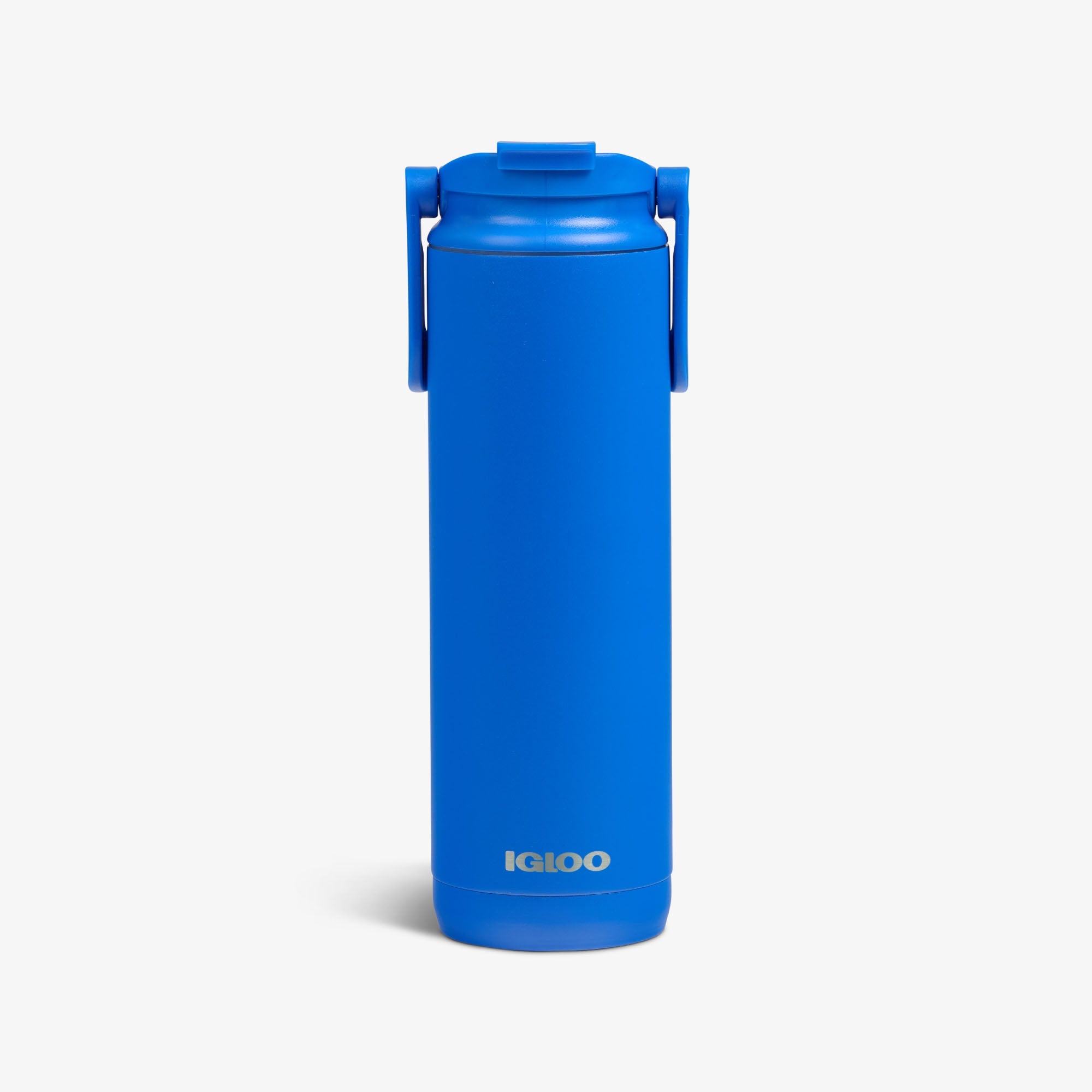 20 Oz Flip ‘n’ Sip Tumbler - Sport Blue - Custom - Front View