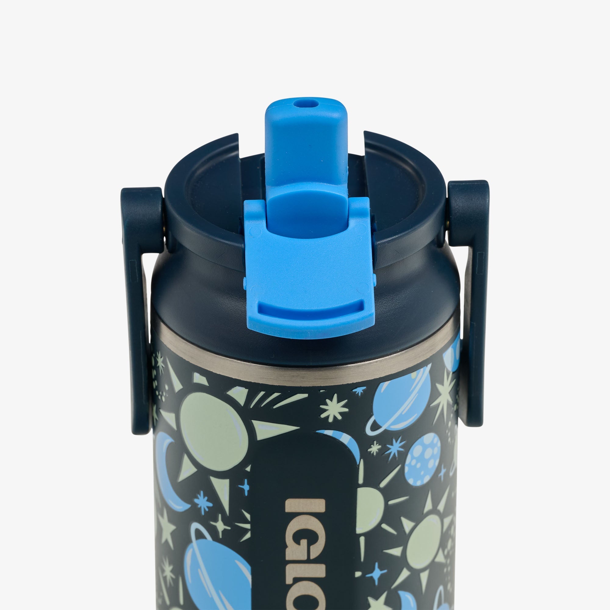 Kids Lunch Glow 12 Oz Sipper Bottle - Cosmic Glow - Product View