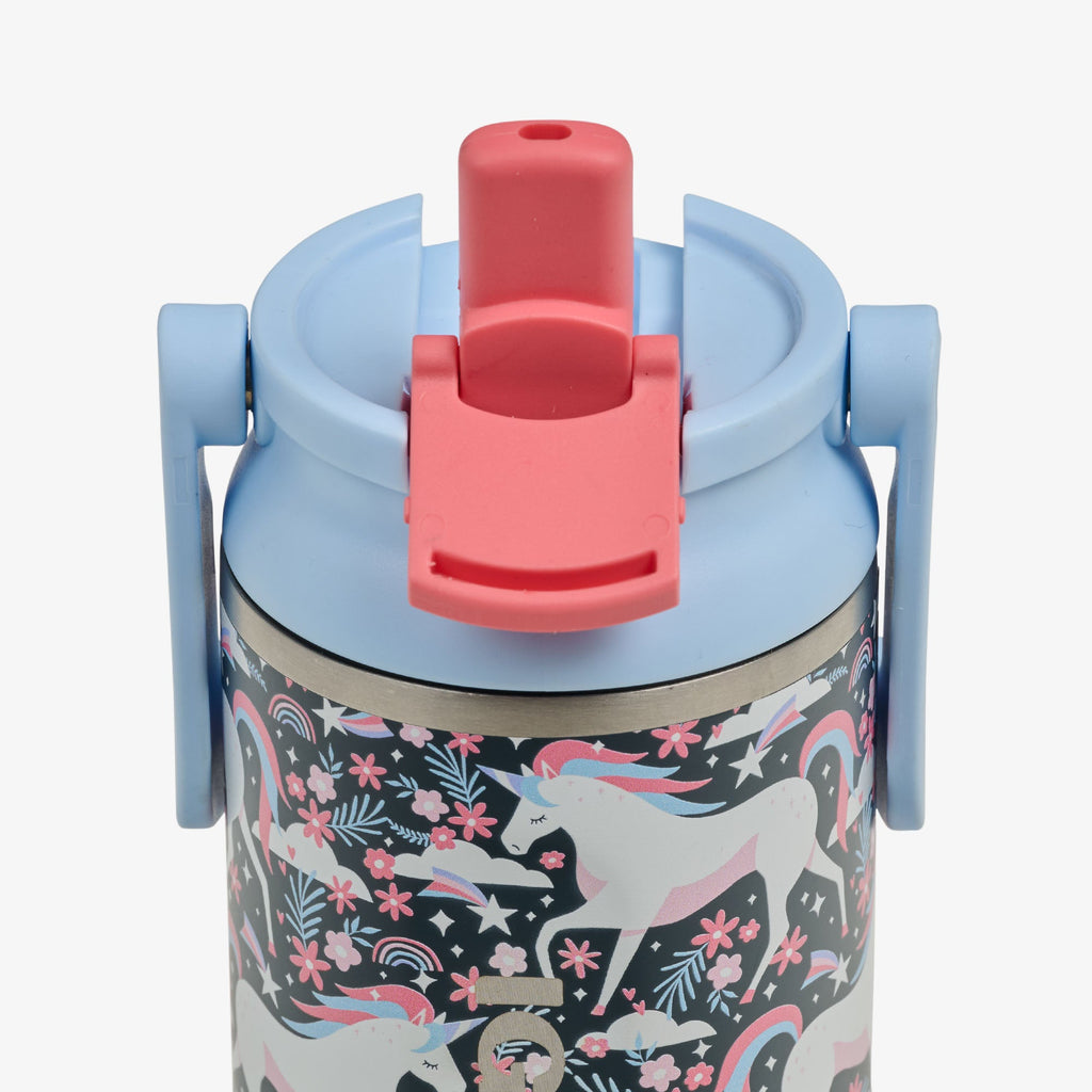 Kids Lunch 12 Oz Sipper Bottle - Unicorns - Product View