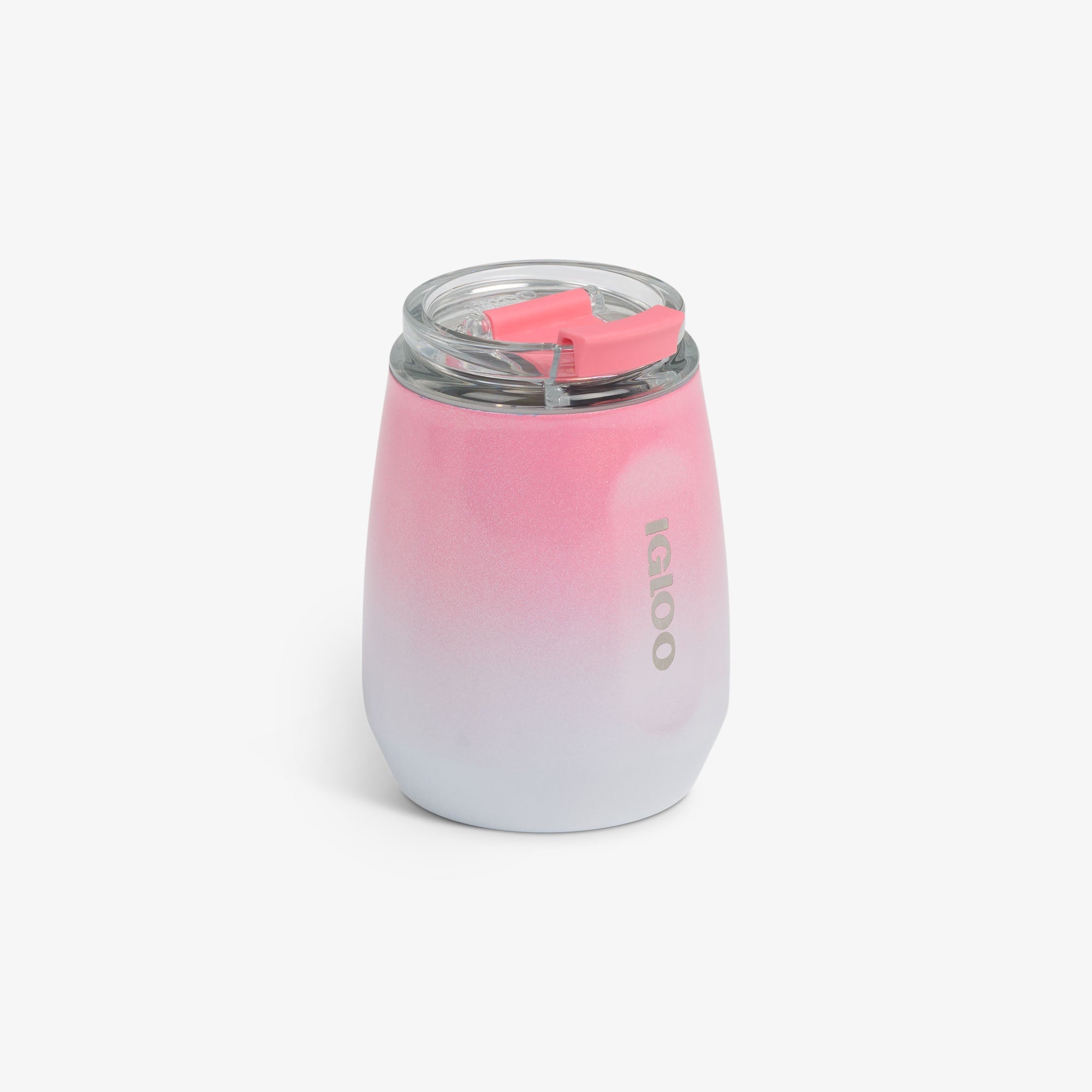 10 Oz Wine Tumbler - Gradient Pink - Product View