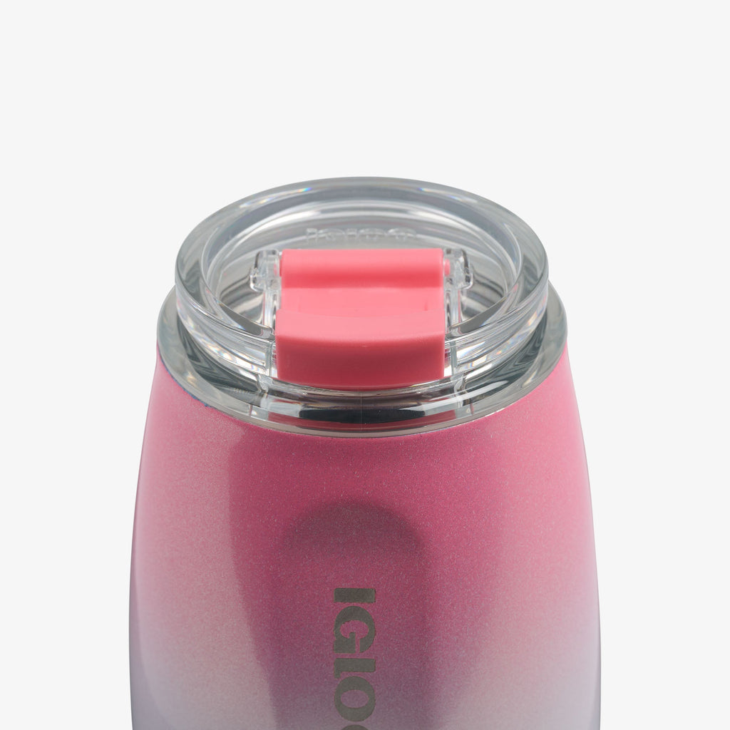 10 Oz Wine Tumbler - Gradient Pink - Product View